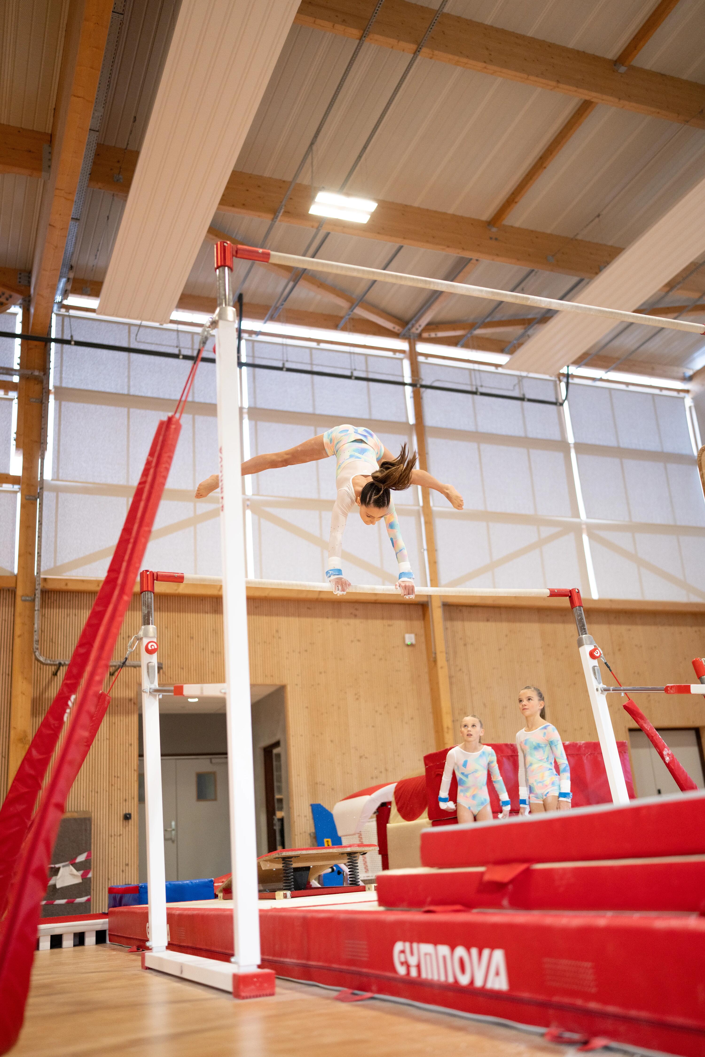 Șort Gimnastică Alb Fete 11/13