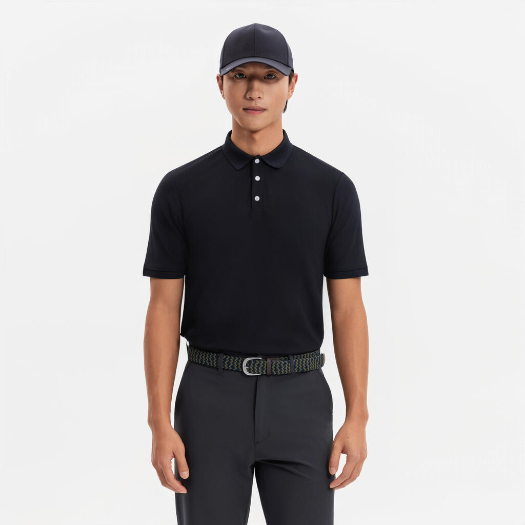 Camisa polo de golf  para Hombre - Inesis Ww500 negro
