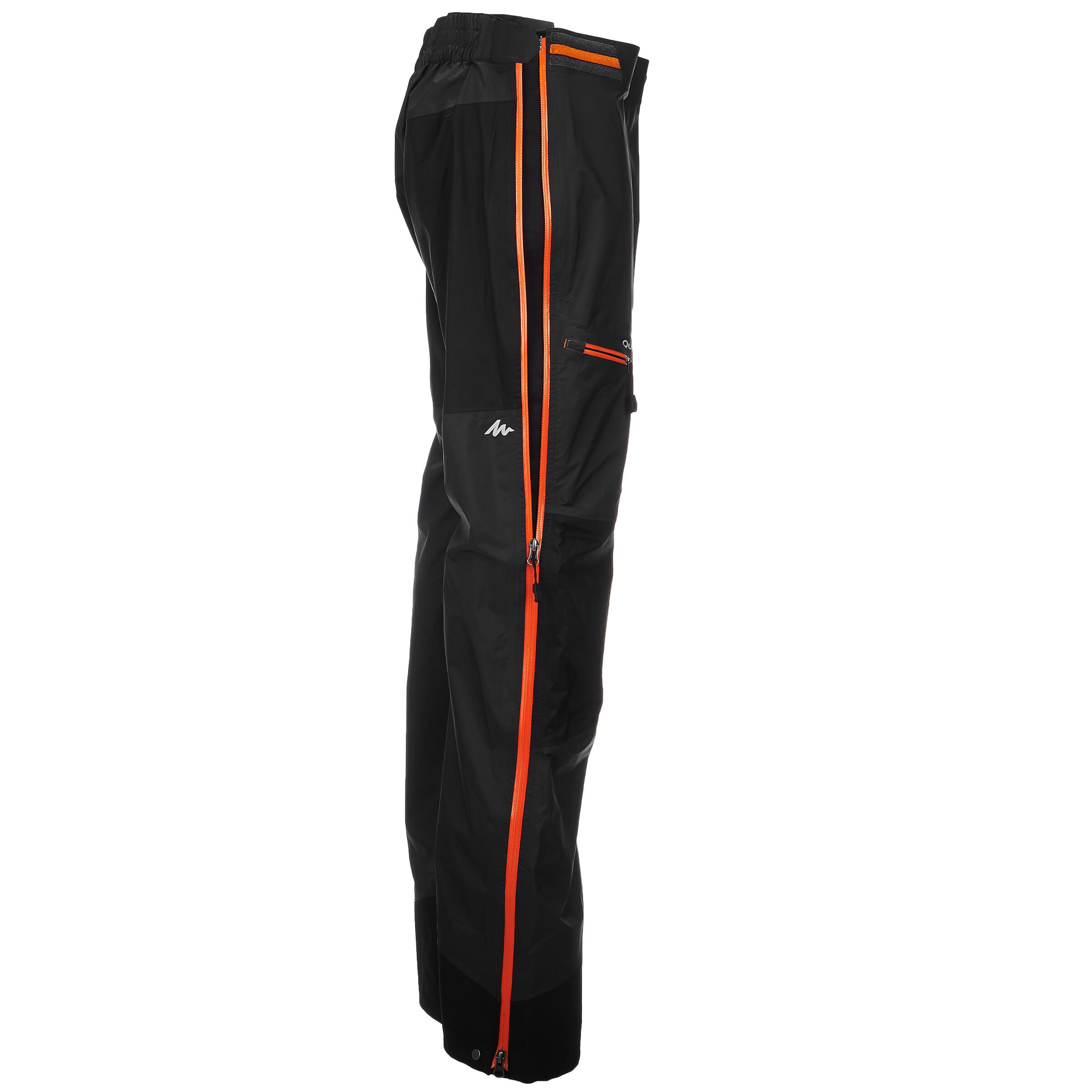 Sobrepantalón lluvia travesía Forclaz 900 hombre negro  2/22