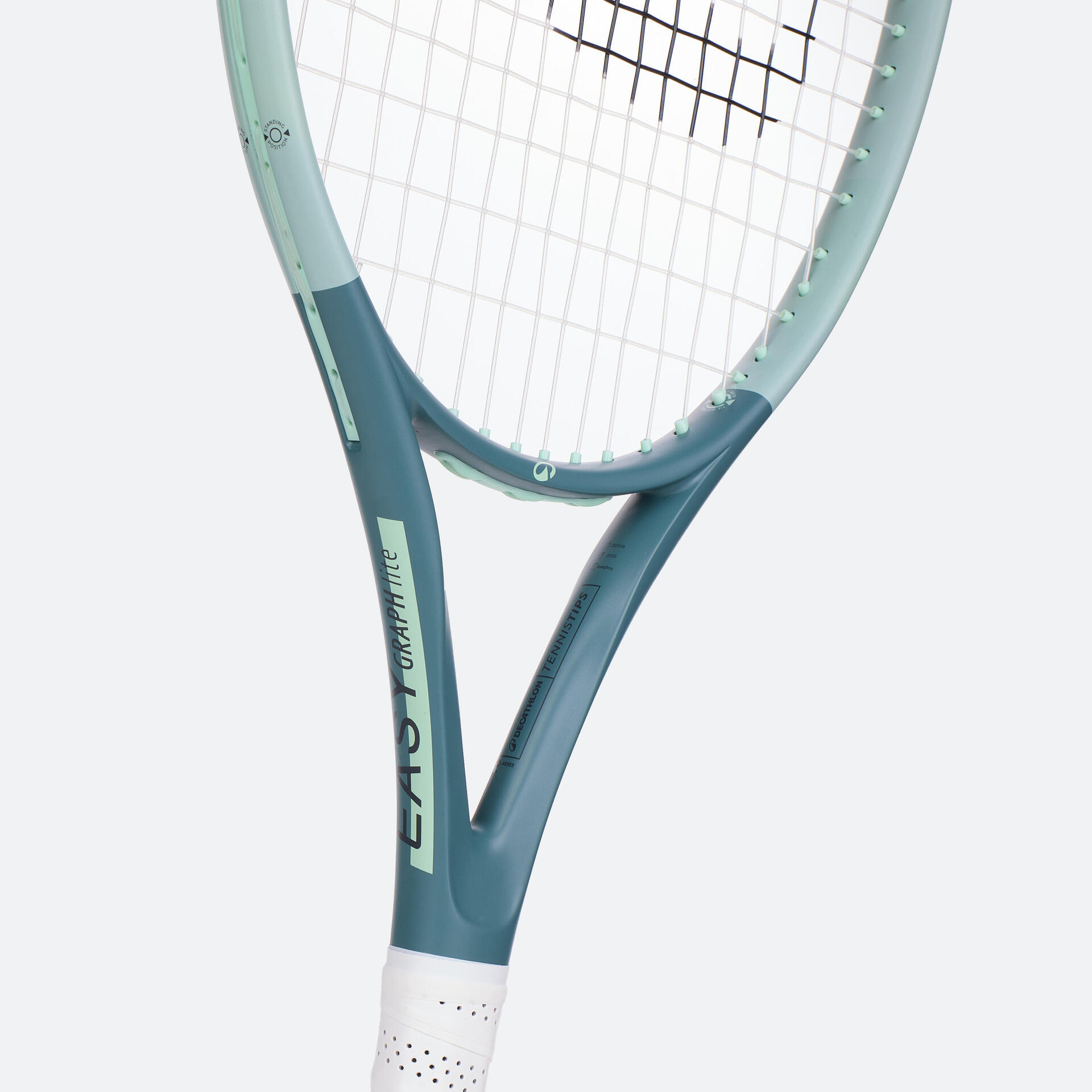Adult Beginner Tennis Racket TR Easy Graph Lite - Lilac/Green