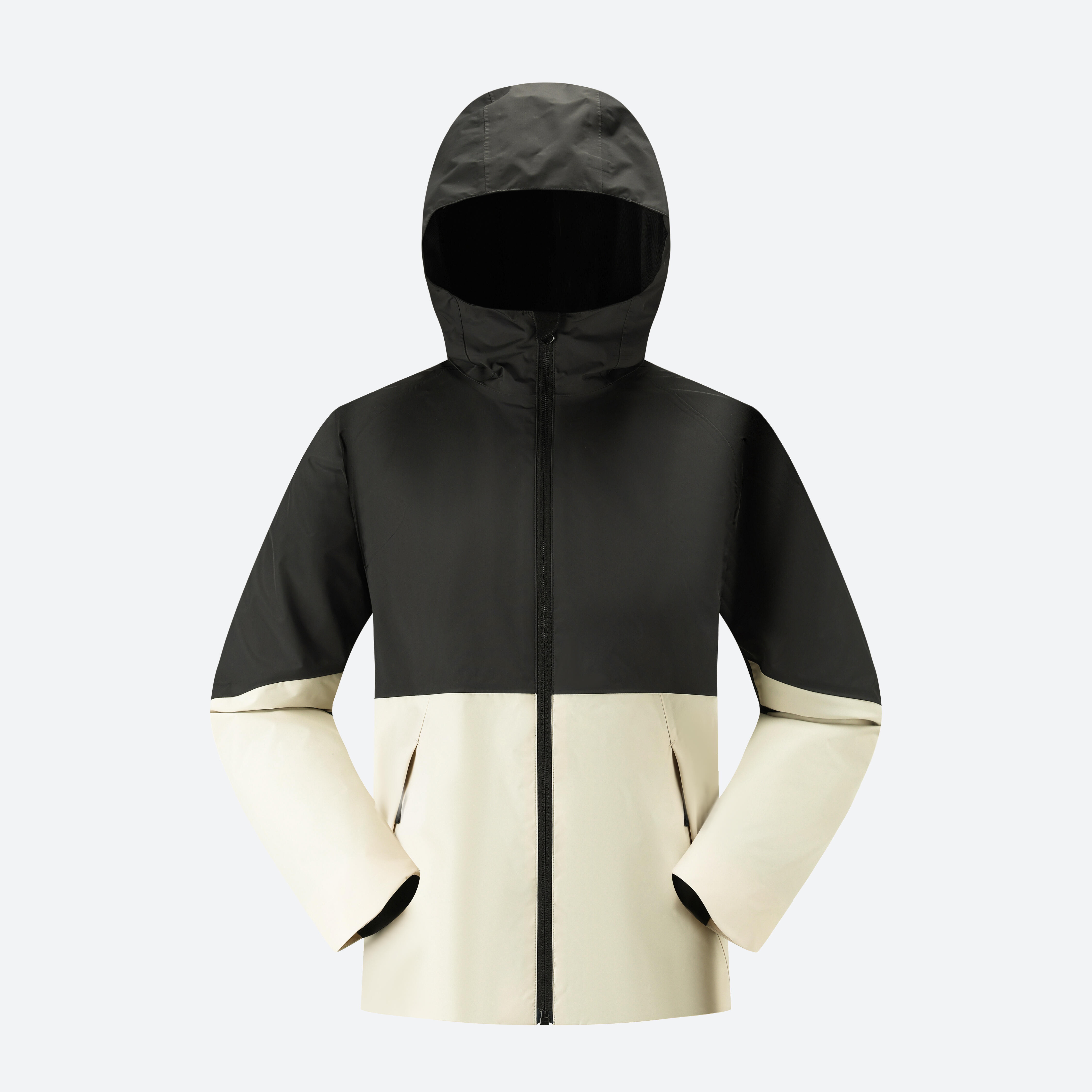 Junior Hiking Jacket MH500 Beige