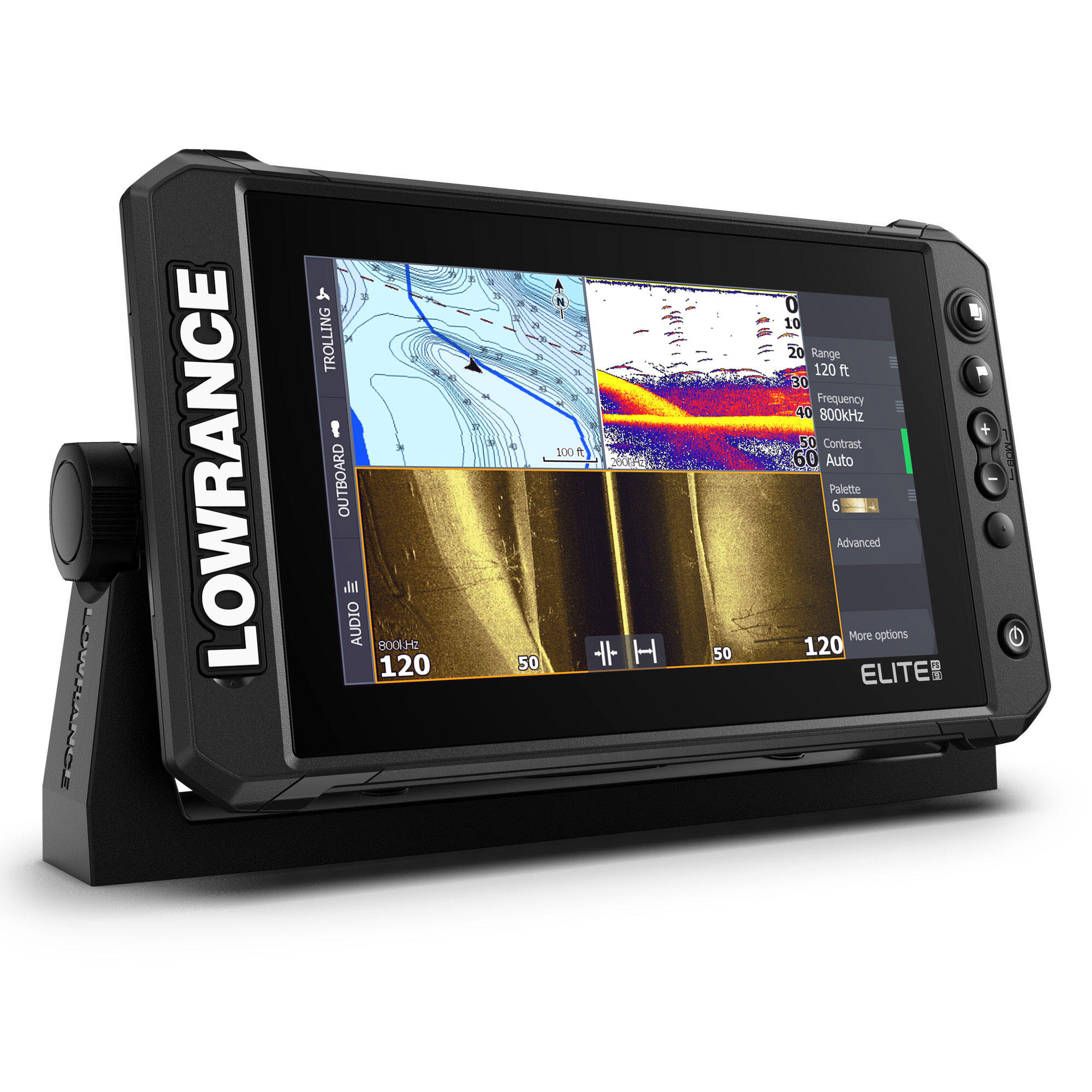 Sonda Lowrance Elite FS 9 Active Imaging 3-in-1 3/4