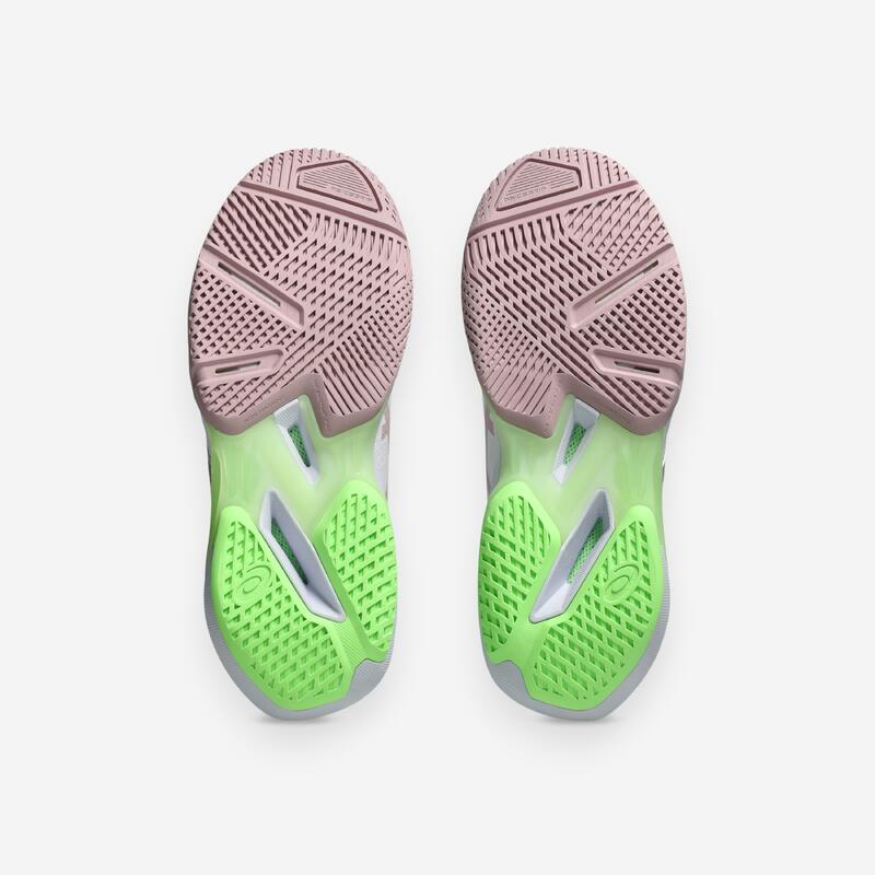 Încălțăminte tenis pe orice suprafață Asics Solution Speed FF 4 Alb-Verde Damă