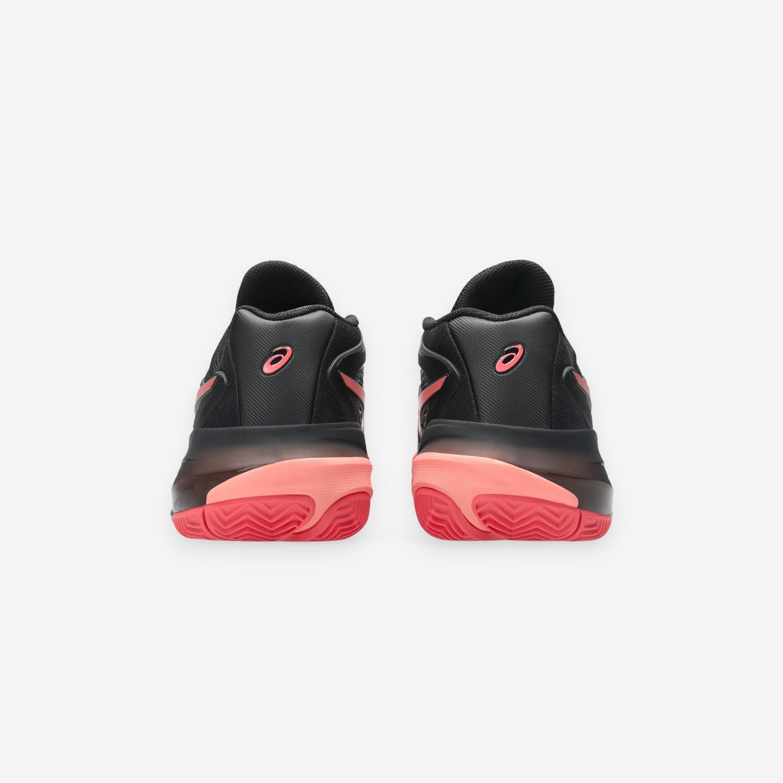 Calçado de Ténis para Terra Batida Mulher Asics Gel Resolution X Preto/Rosa 5/8
