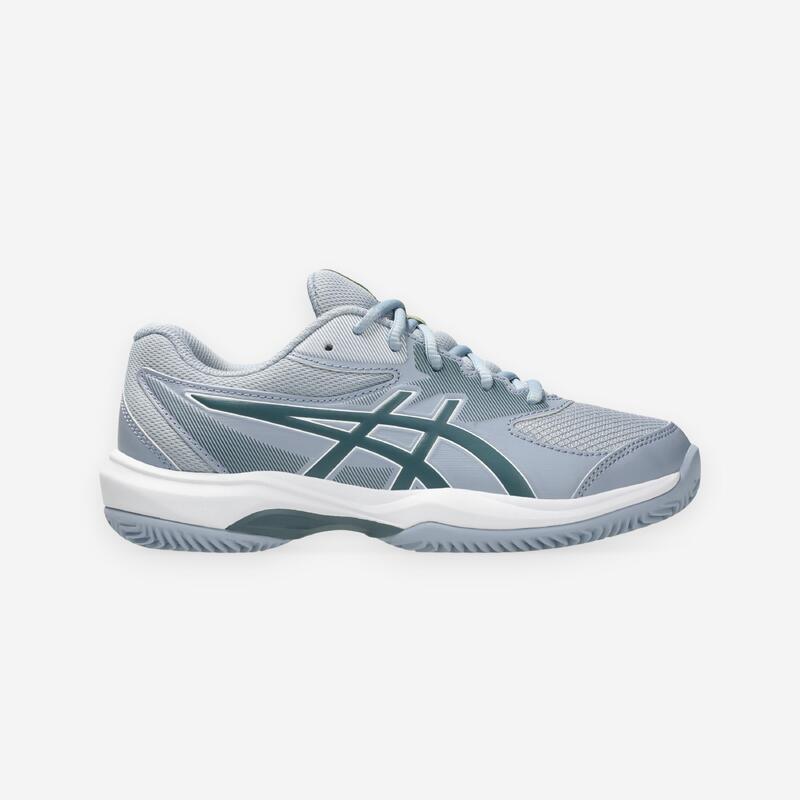 Încălțăminte de tenis pentru zgură, Gel Game 10 GS Gri Copii