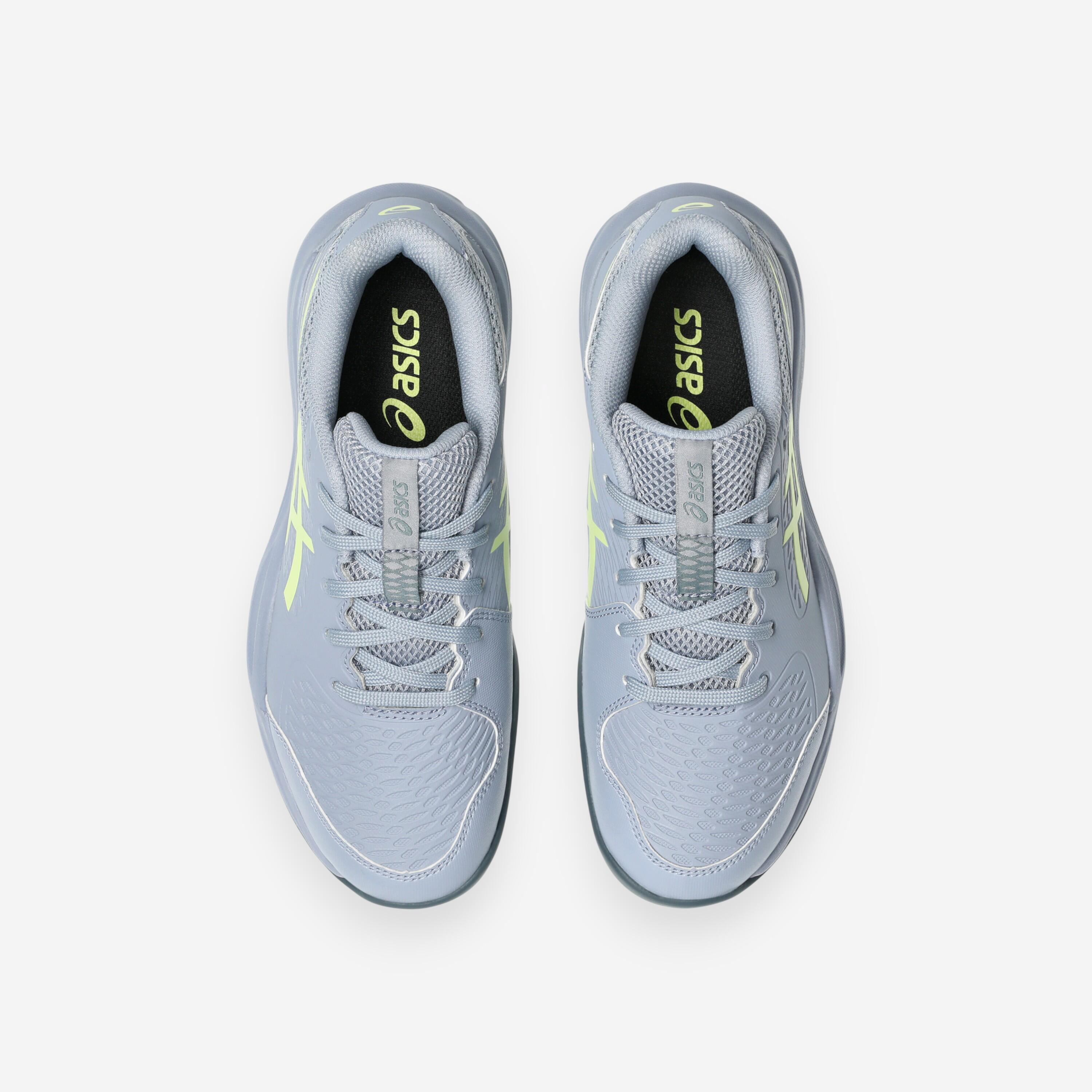 Chaussures de tennis multicourt enfant  - Gel Resolution X GS Gris Jaune 3/8