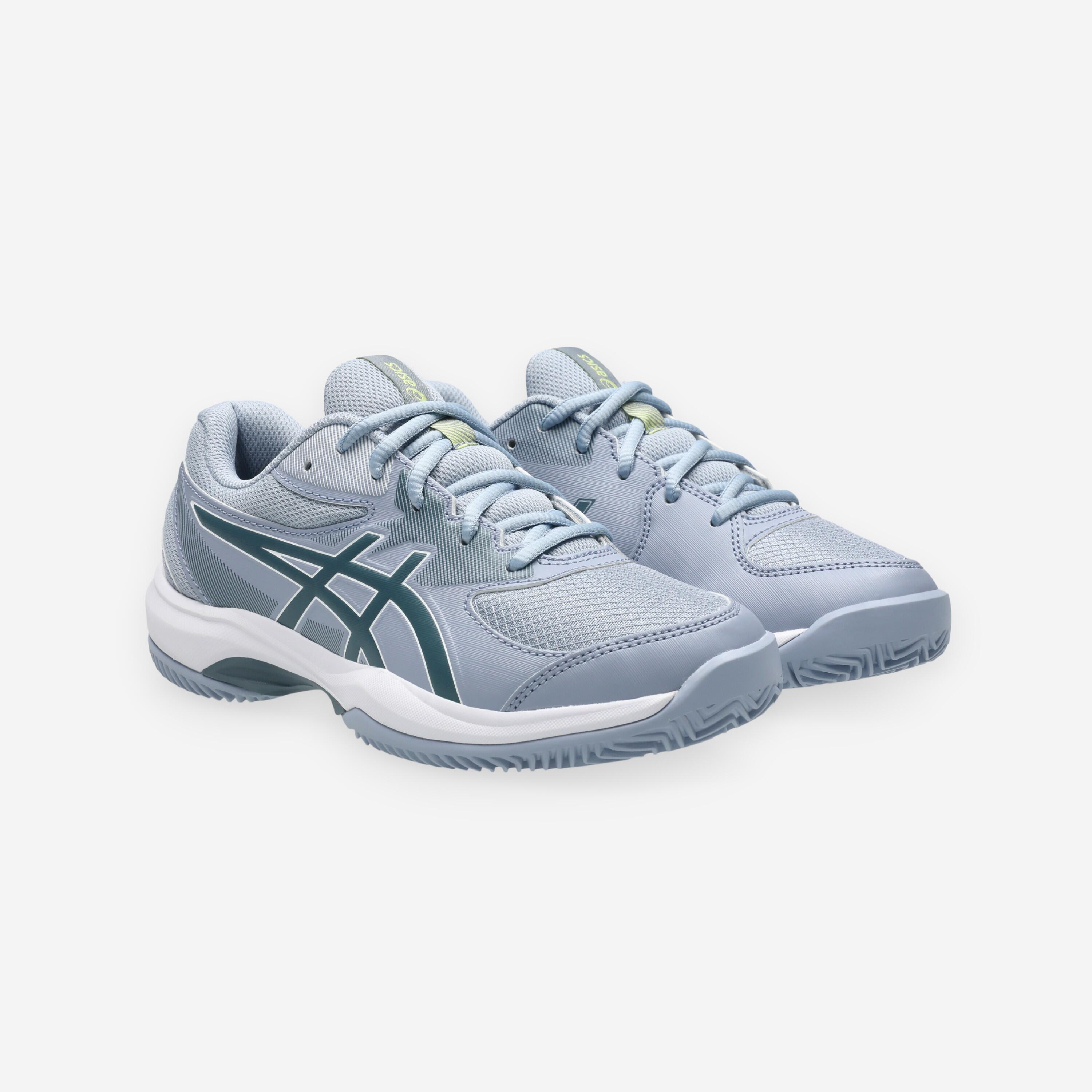 Chaussures de tennis terre battue enfant, Gel Game 10 GS Gris 2/8