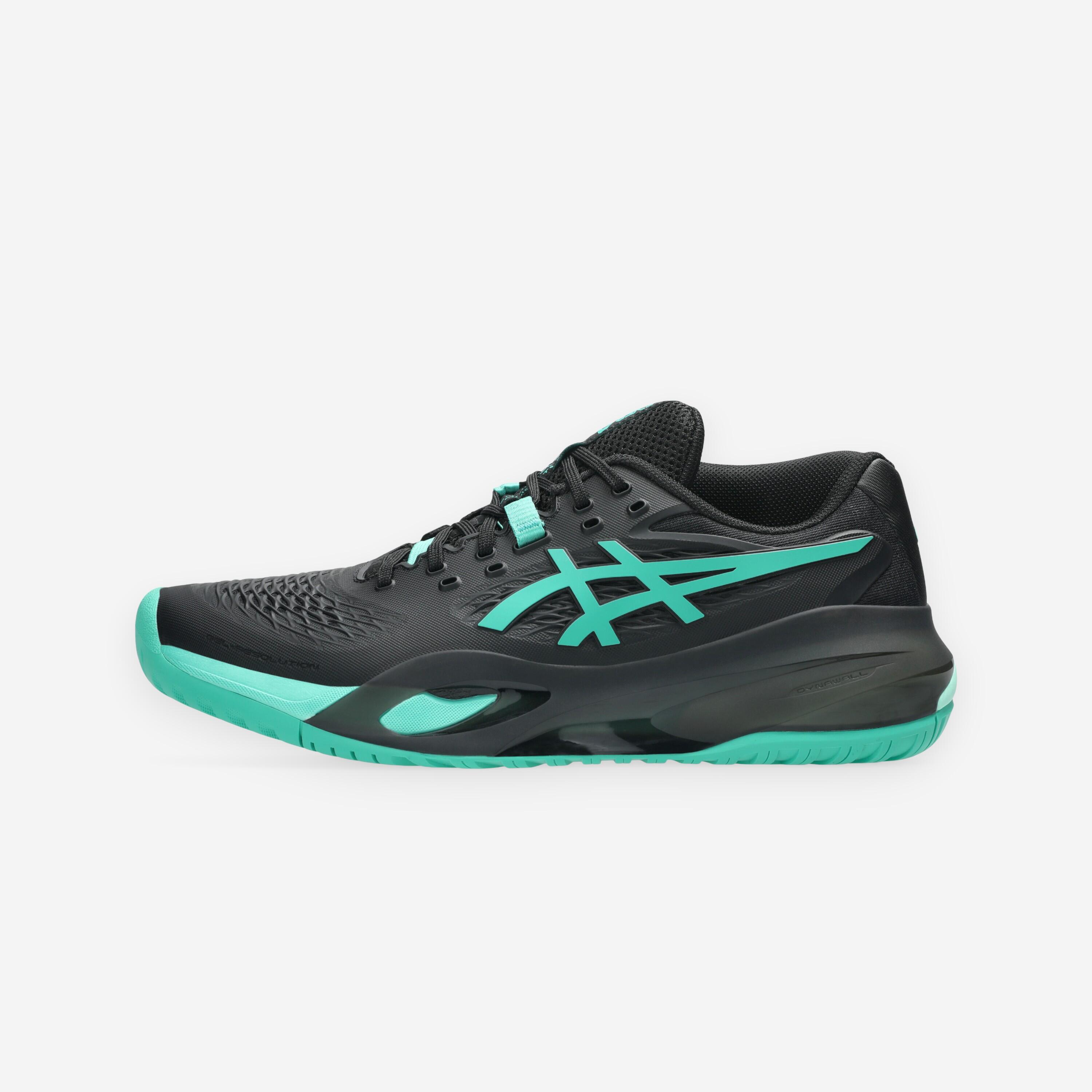 ASICS Gel Resolution X pánska tenisová obuv čierno-zelená 40