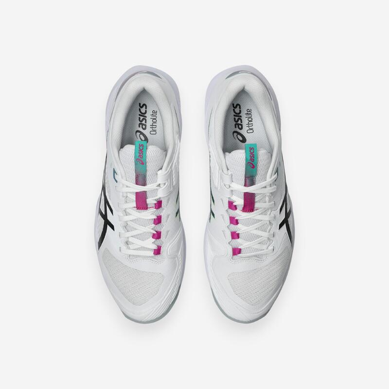 Încălțăminte tenis pe orice suprafață Asics Solution Speed FF 4 Alb-Roz Bărbați