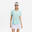 Tricou de tenis respirant guler rotund Dry verde damă