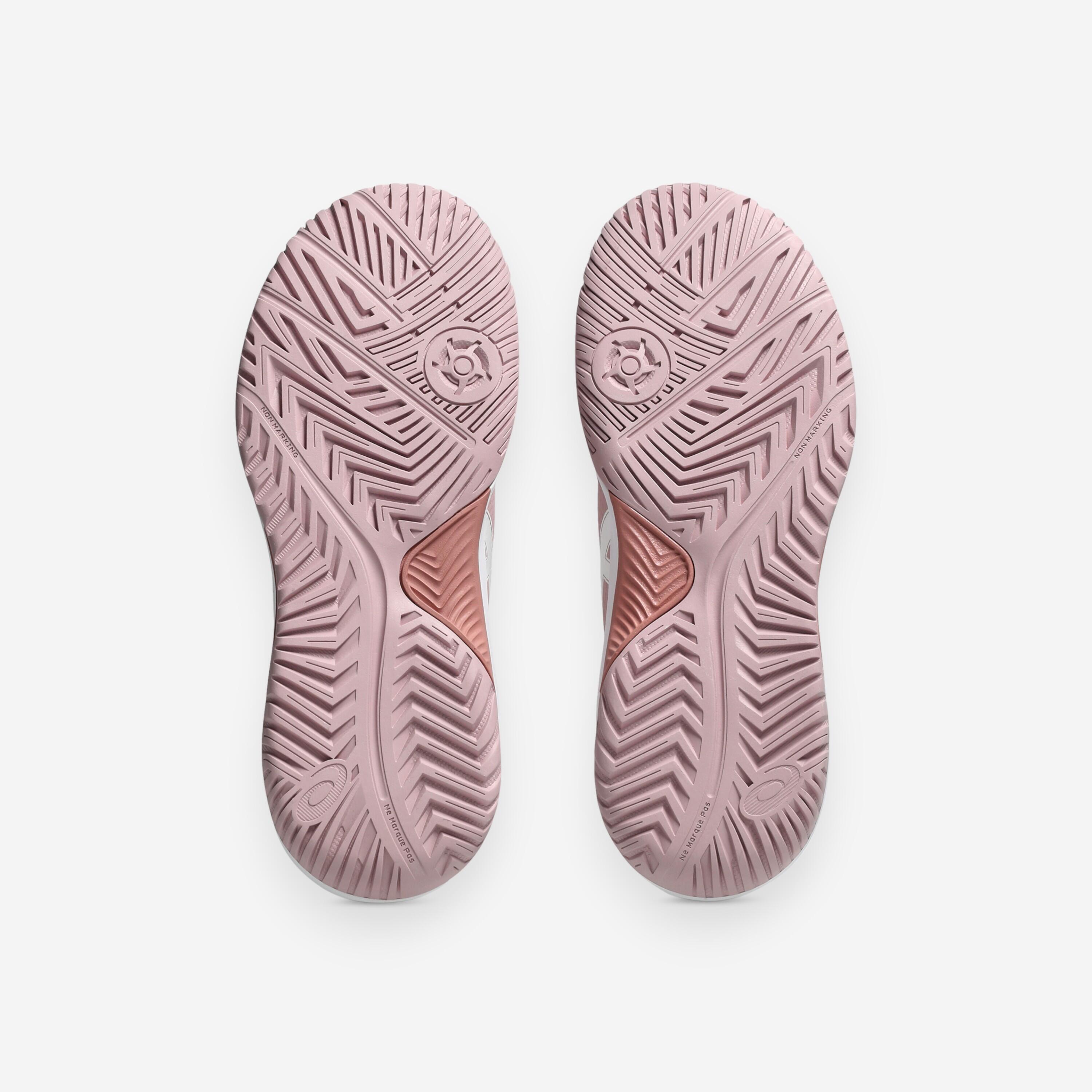 Dedicate Jr Multicourt Kinder Tennisschuh, rosa weiss 4/8