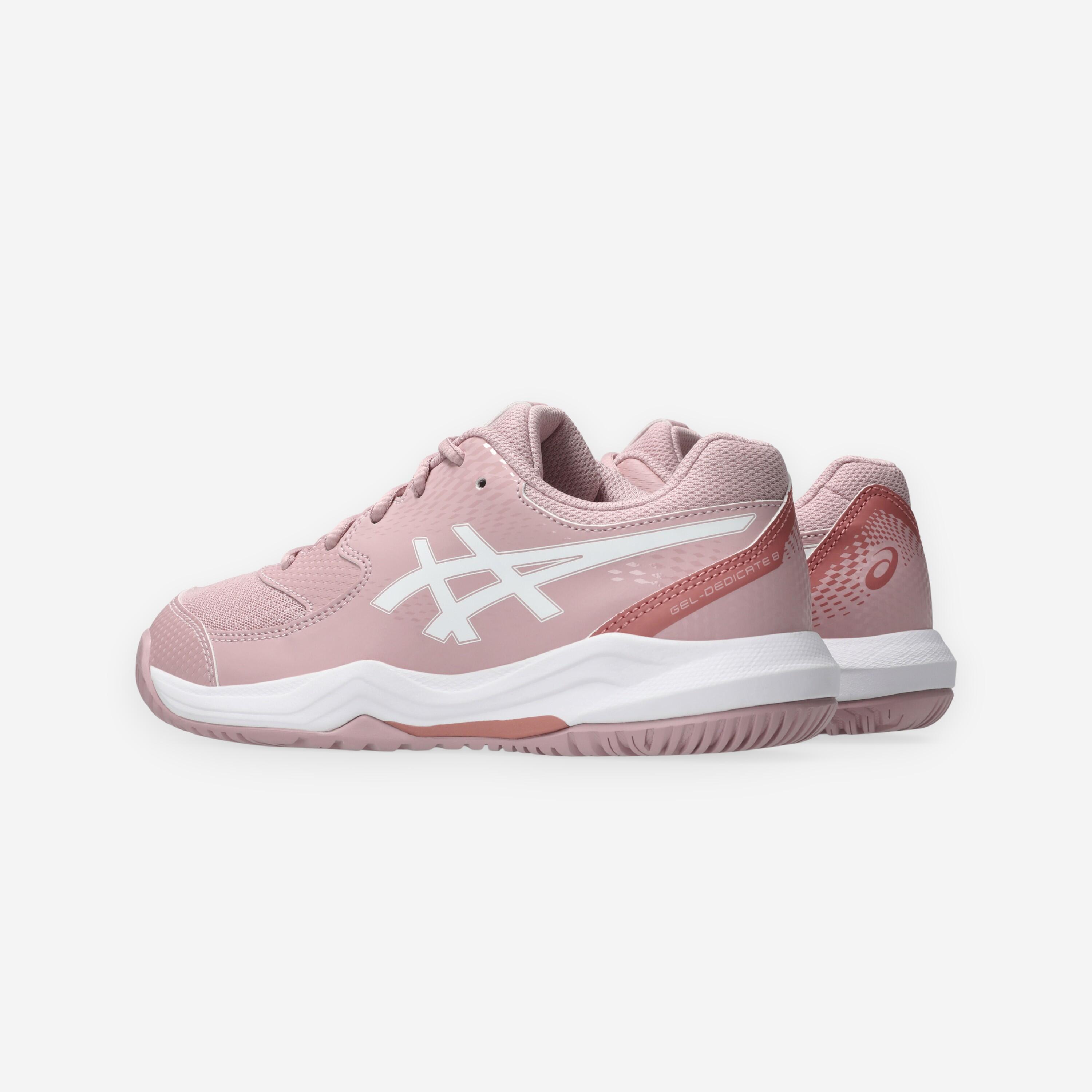 Dedicate Jr Multicourt Kinder Tennisschuh, rosa weiss 6/8