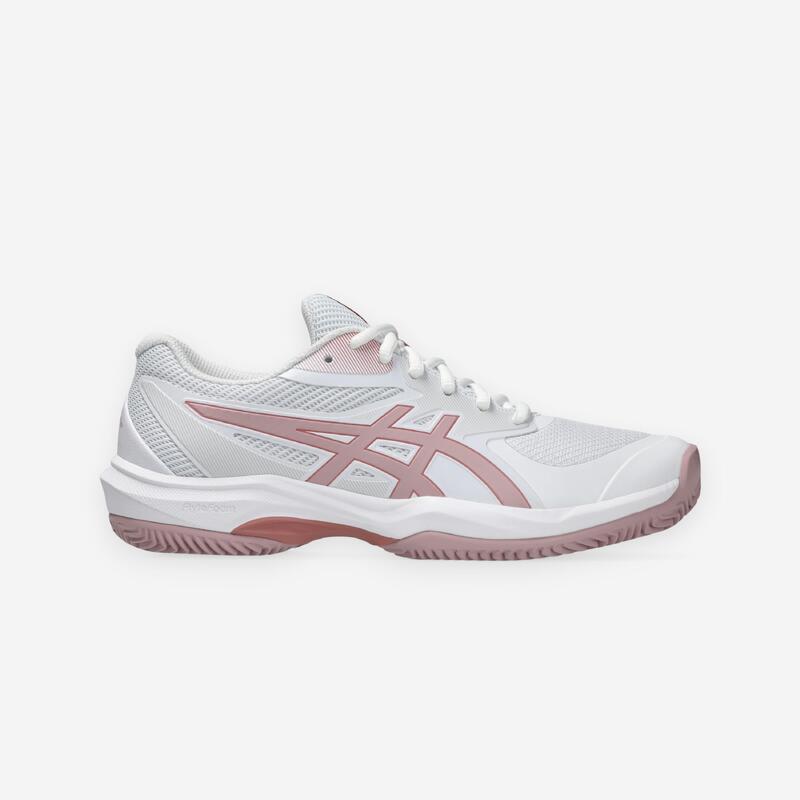 Încălțăminte de tenis pe zgură Asics Game FF 10 Alb-Roz Damă
