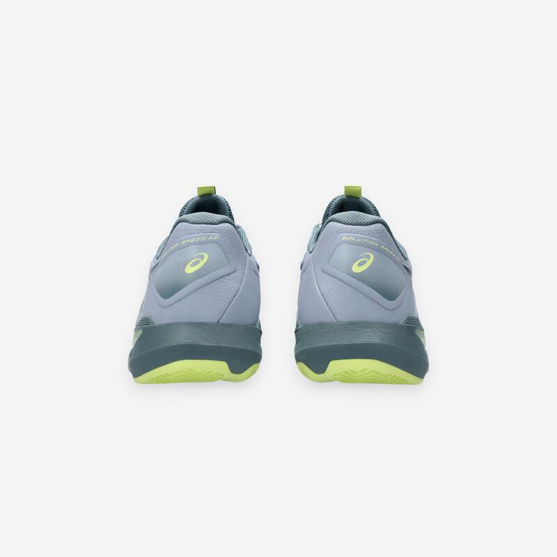 Încălțăminte de tenis pe zgură Asics Solution Speed FF 4 Gri-Galben Bărbați
