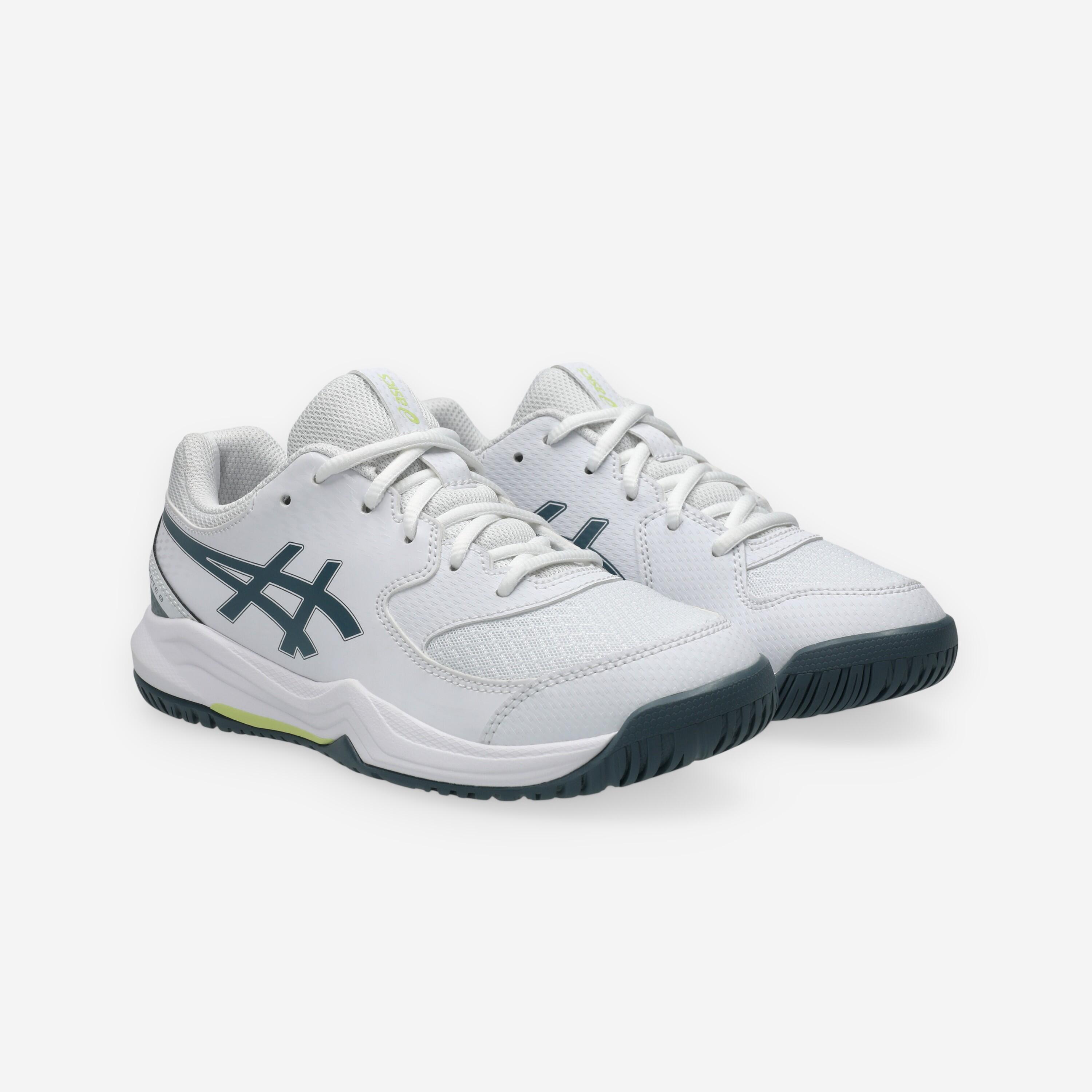 Chaussures de tennis multicourt enfant, Dedicate Jr Blanc 2/8