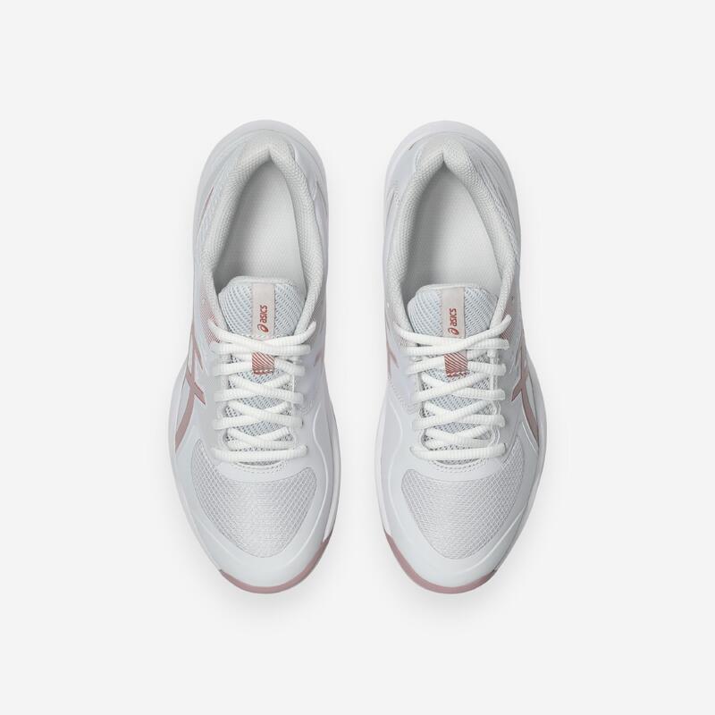 Încălțăminte de tenis pe zgură Asics Game FF 10 Alb-Roz Damă