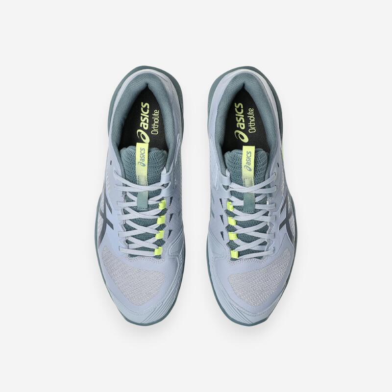 Încălțăminte de tenis pe zgură Asics Solution Speed FF 4 Gri-Galben Bărbați