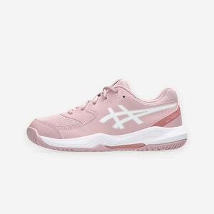 Zapatillas de tenis multipista niño, Dedicate Jr Rosa Blanco