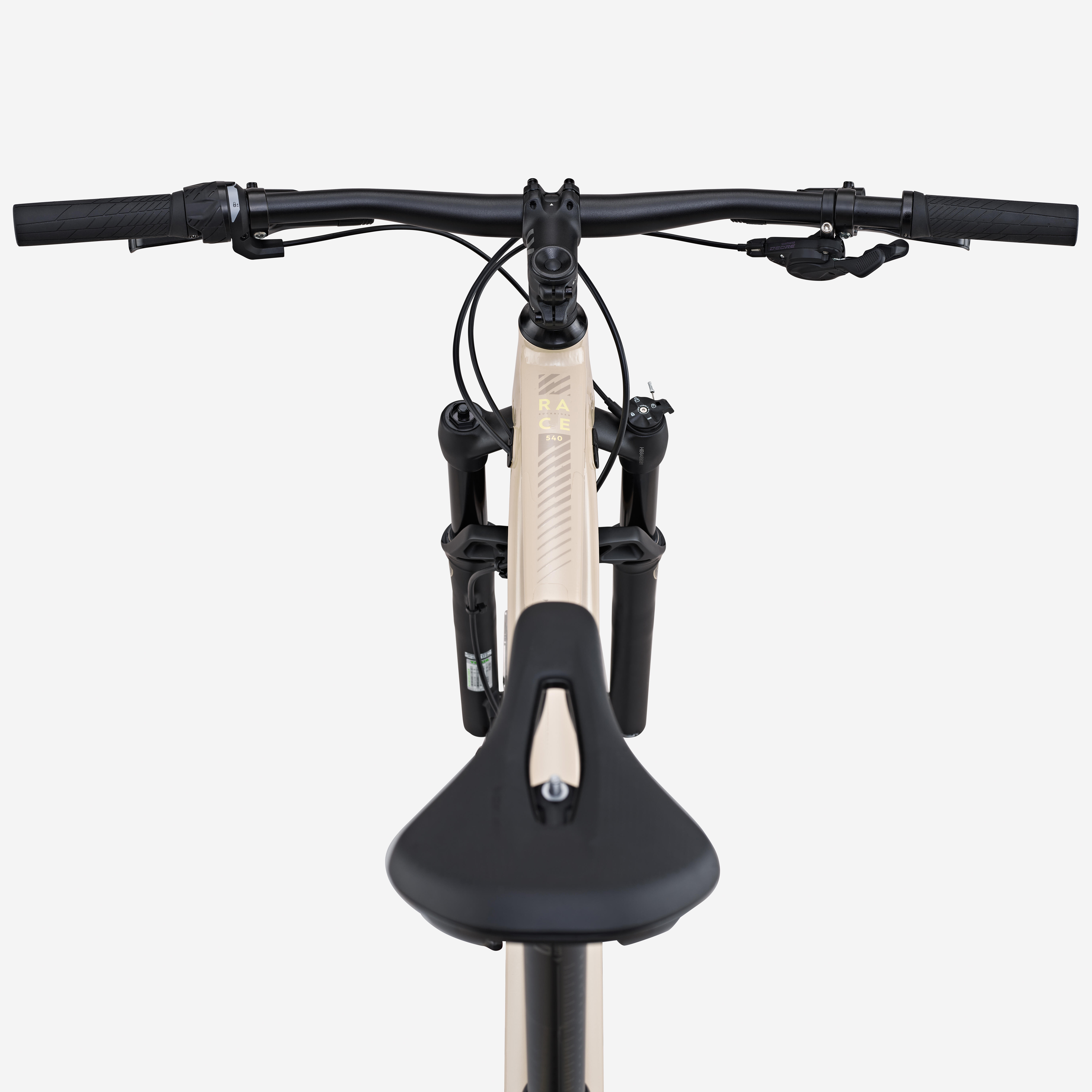 Semi-Rigid Aluminum Frame Touring Mountain Bike 29 in, Race 540 - ROCKRIDER