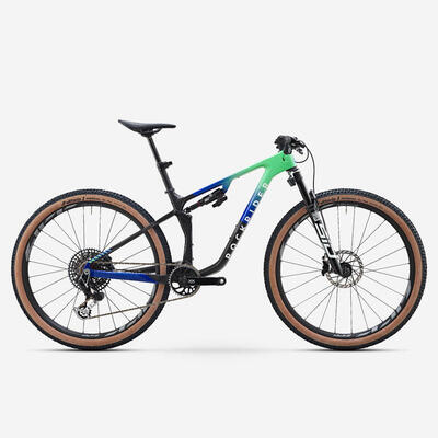 Mtb RACE 940 S TEAM carbonio full suspension 29" azzurro-verde