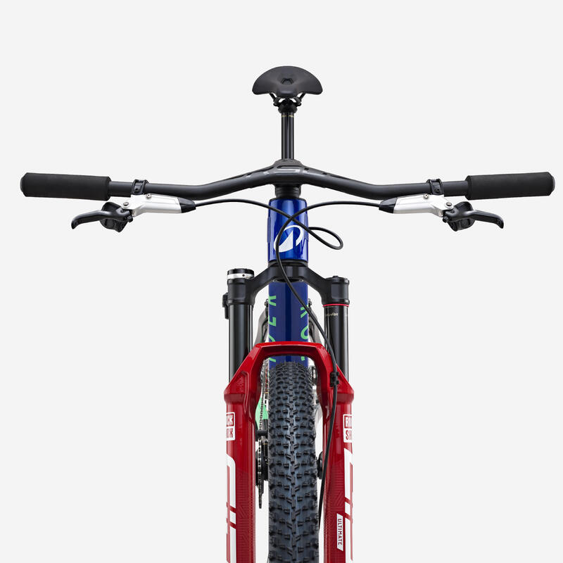 Bicicletă MTB suspensie integrală XC 29" cadru carbon RACE 940 S PRO TEAM Roșu