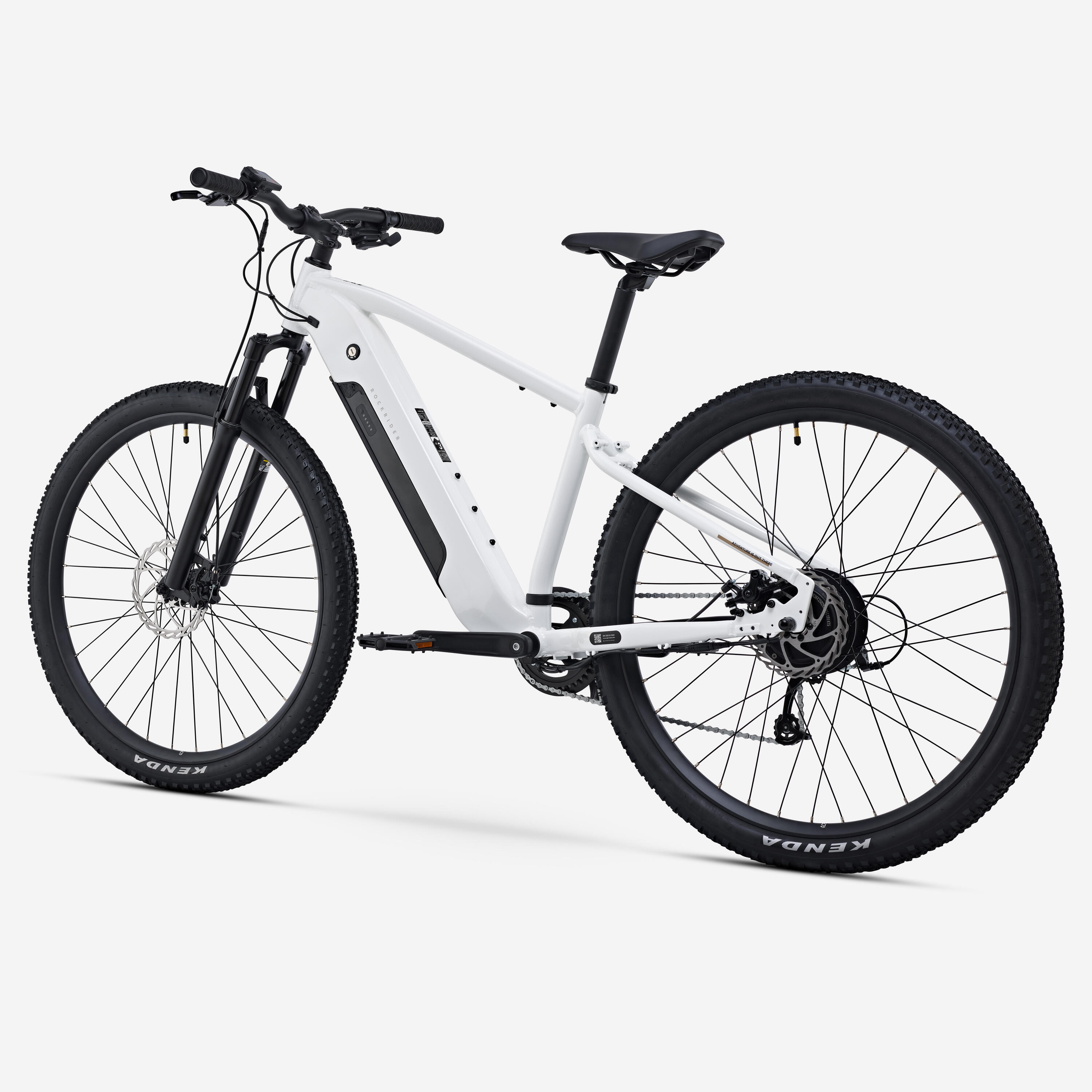 Elektro-Touren-Mountainbike  29" Aluminiumrahmen, E-Expl 100 weiss 3/7