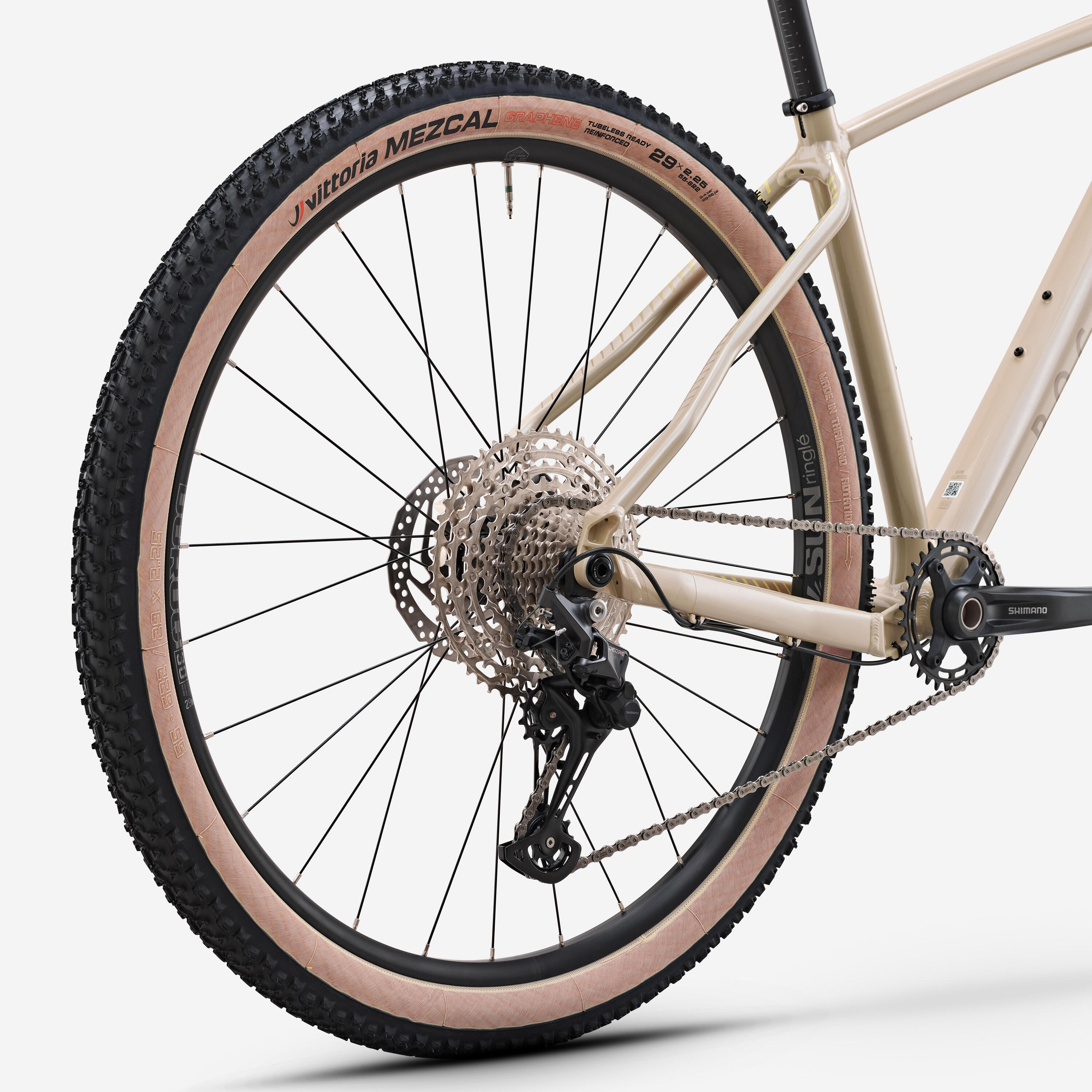 XC-Mountainbike 29" Alu-Rahmen, RACE 540 Beige 5/8