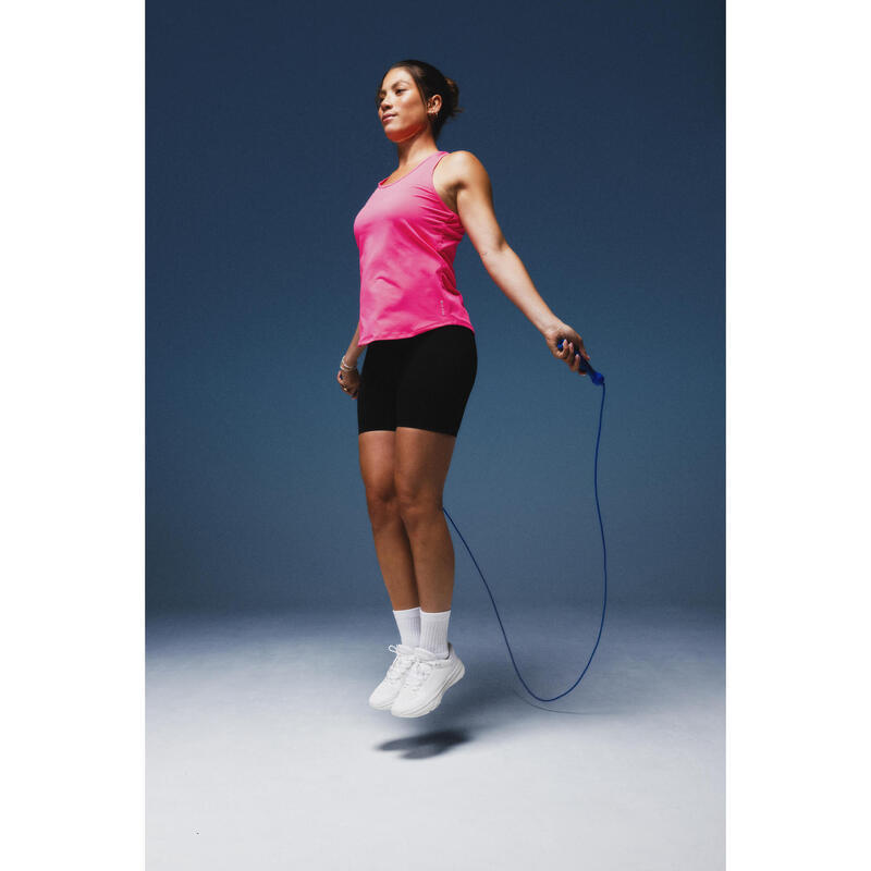 Kadın Sporcu Atleti - Fitness Cardio - Neon Pembe