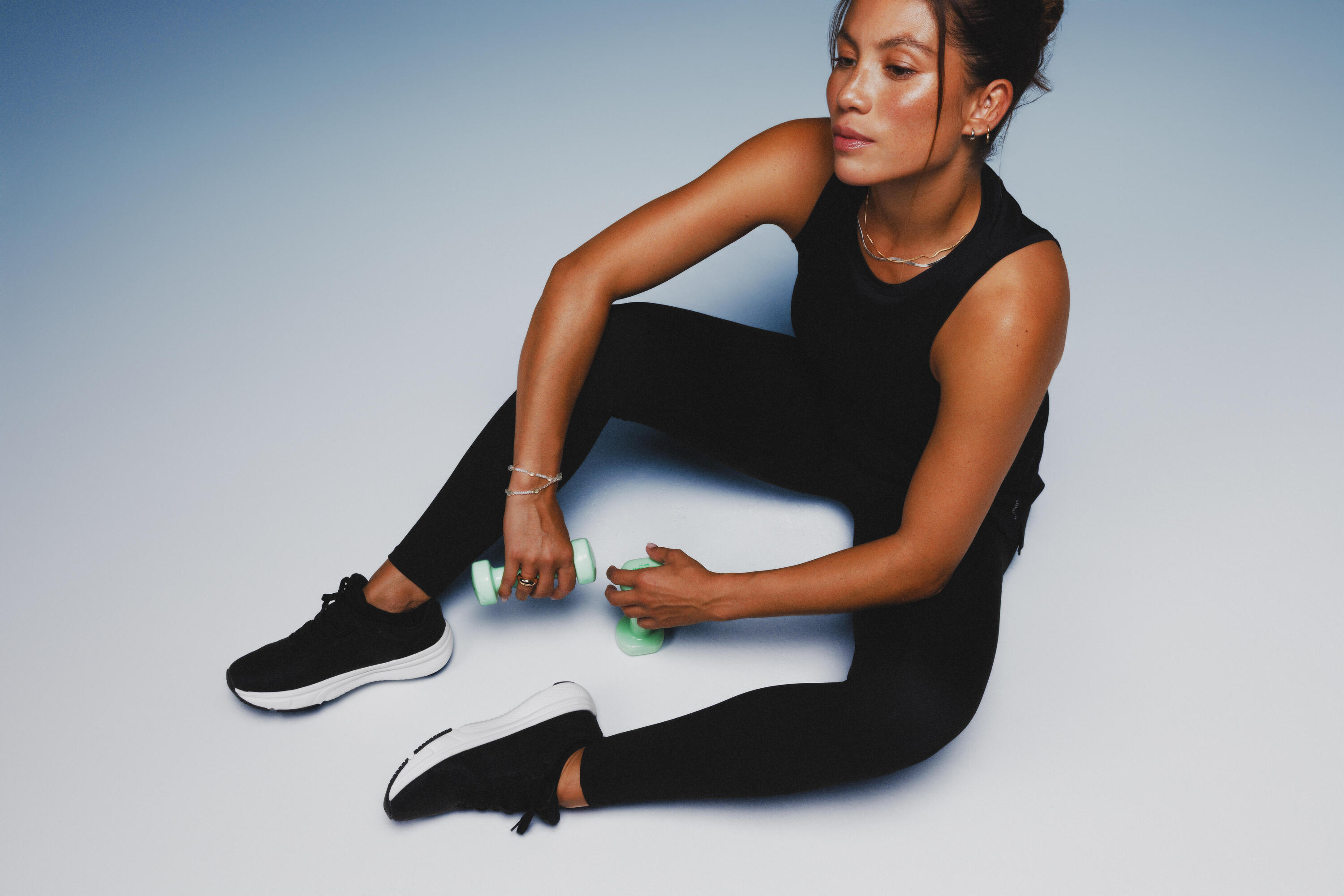 Camisole de sport à coupe droite femme 7/8