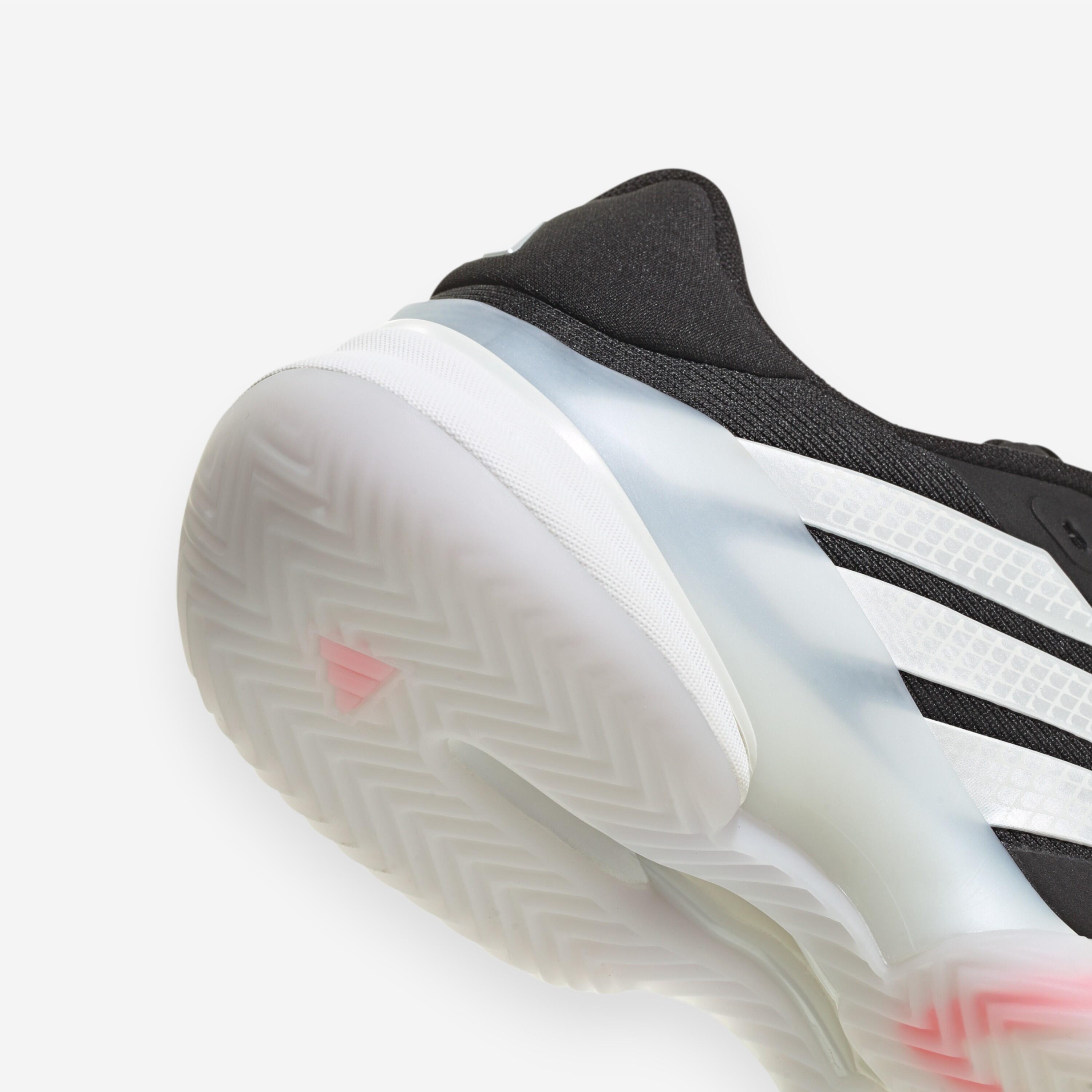 Chaussures de tennis terre battue homme, Barricade 14 noir blanc rouge 6/7