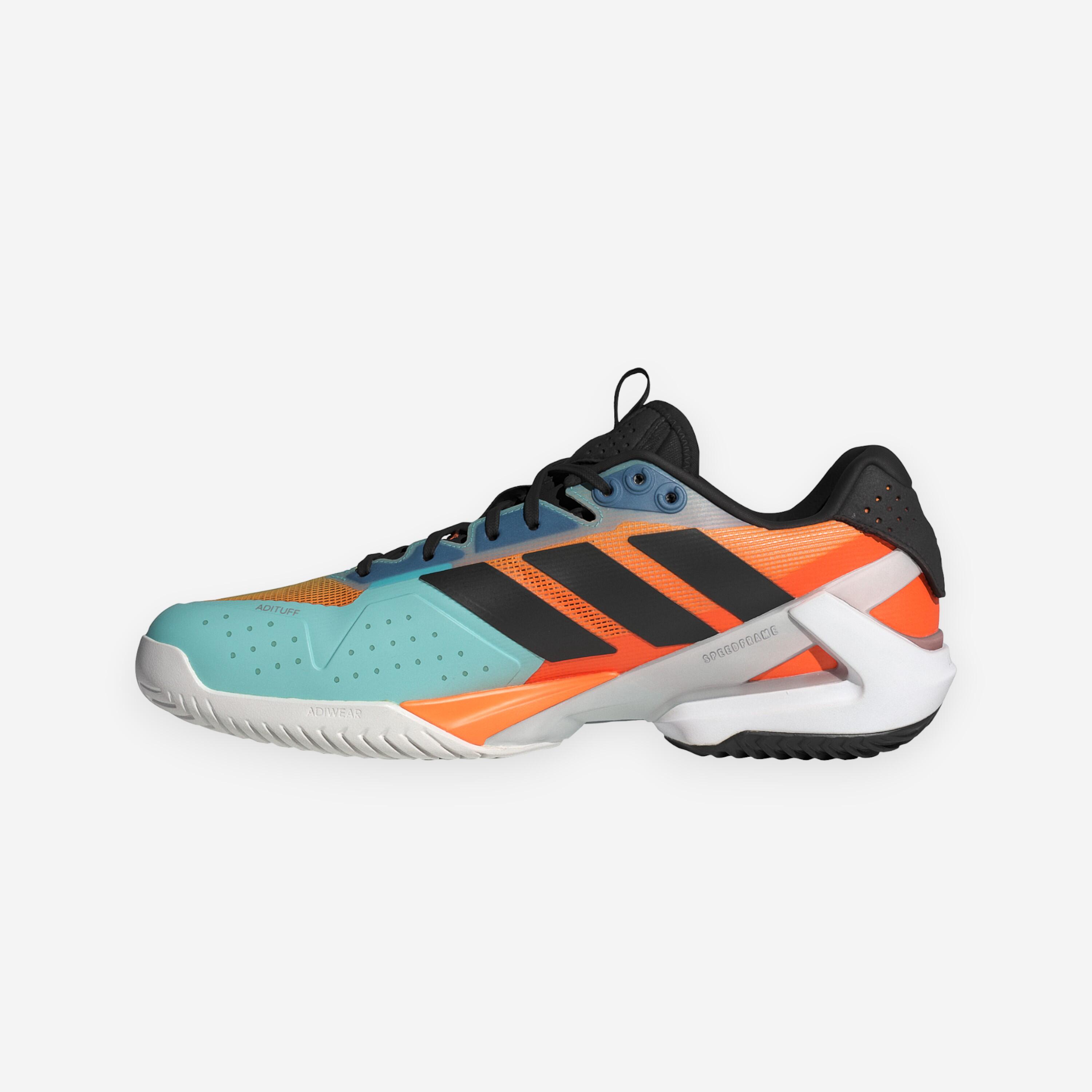 Men's Multicourt Tennis Shoes Ubersonic 5 - Blue/Orange - Decathlon