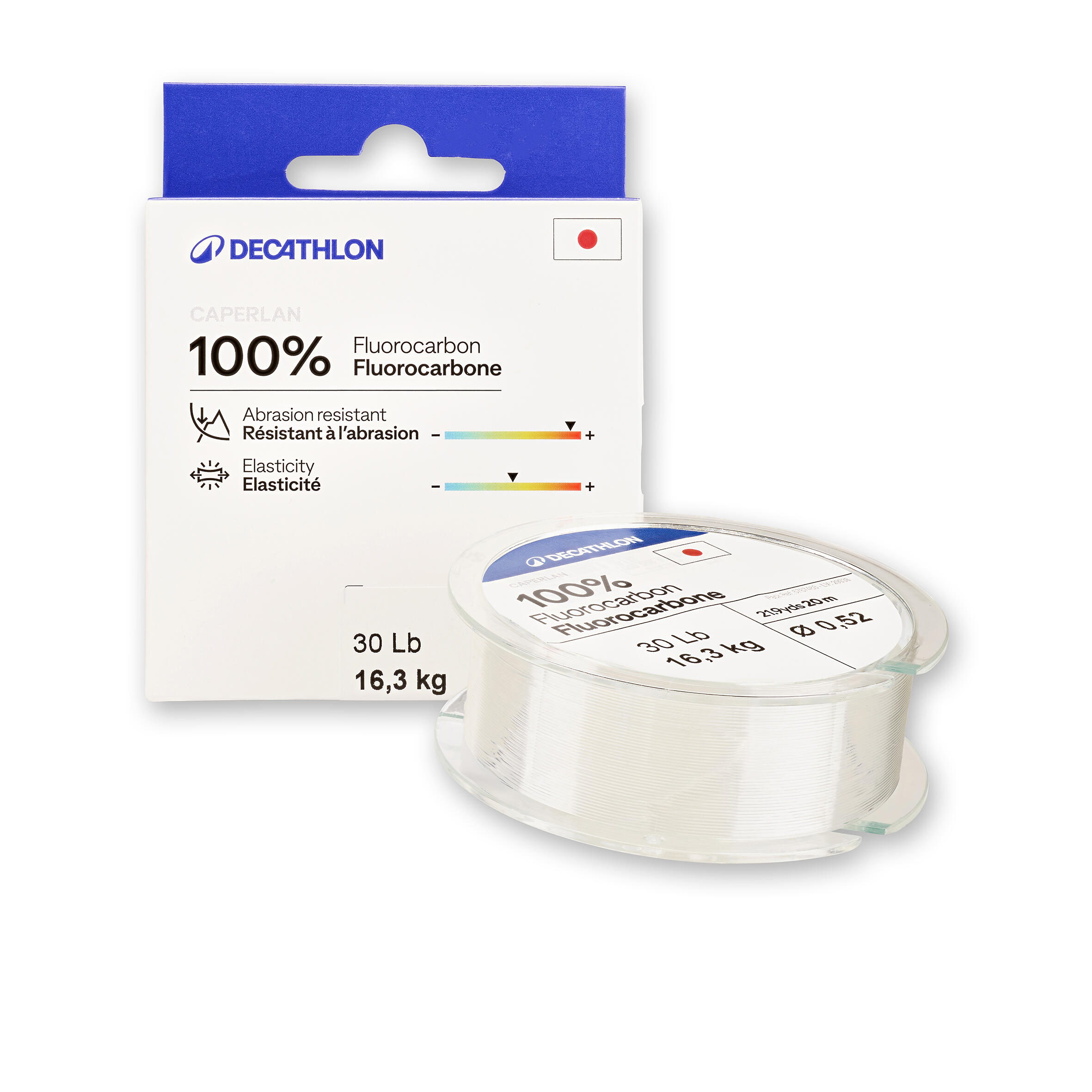 Fil de pêche Fluorocarbone 100% Hard