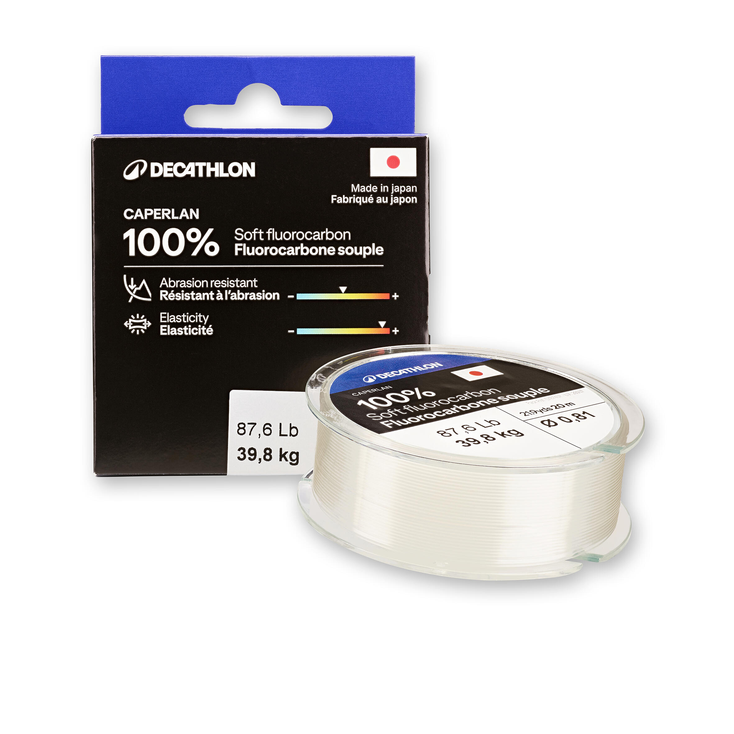 Fil de pêche Fluorocarbone 100% Soft