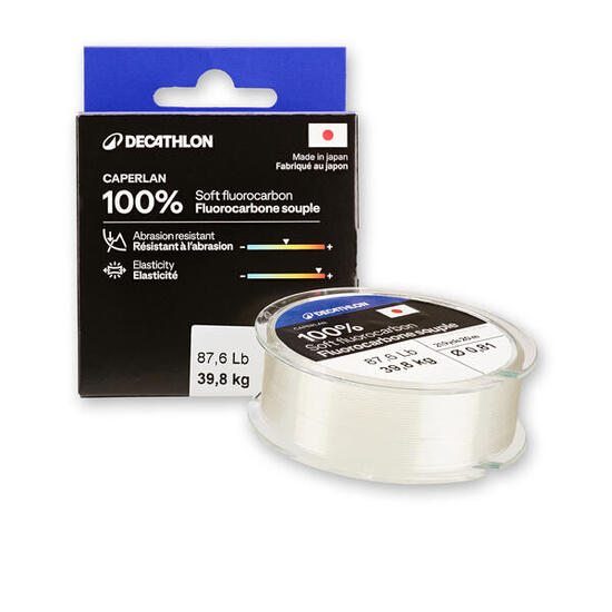 Fil de pêche Fluorocarbone 100% Soft