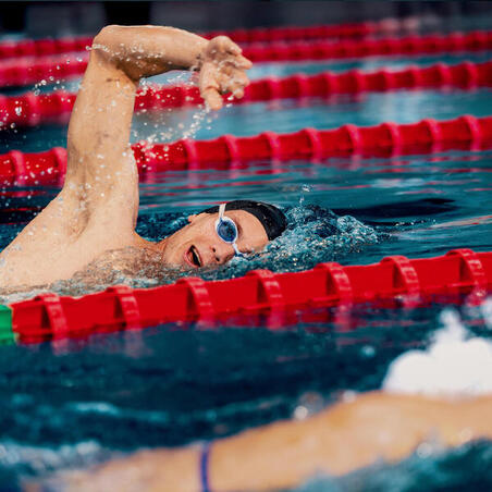 Окуляри для плавання шведські сині/білі
