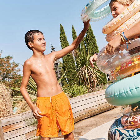 Шорти для плавання для хлопців помаранчеві