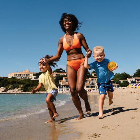 М'яч для басейну дитячий помаранчевий