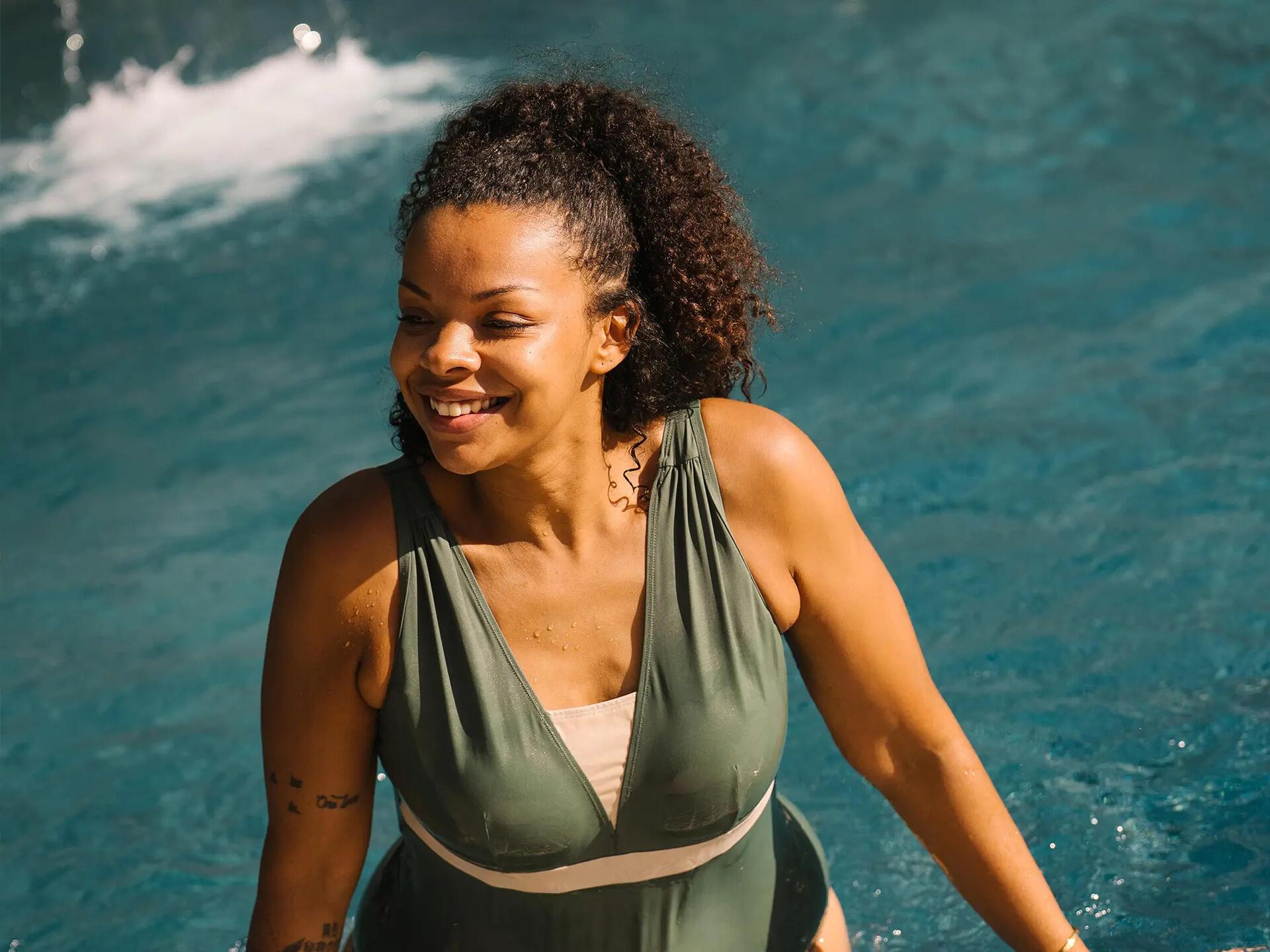 Maillot de bain aquakokoon compatible avec prothèse.