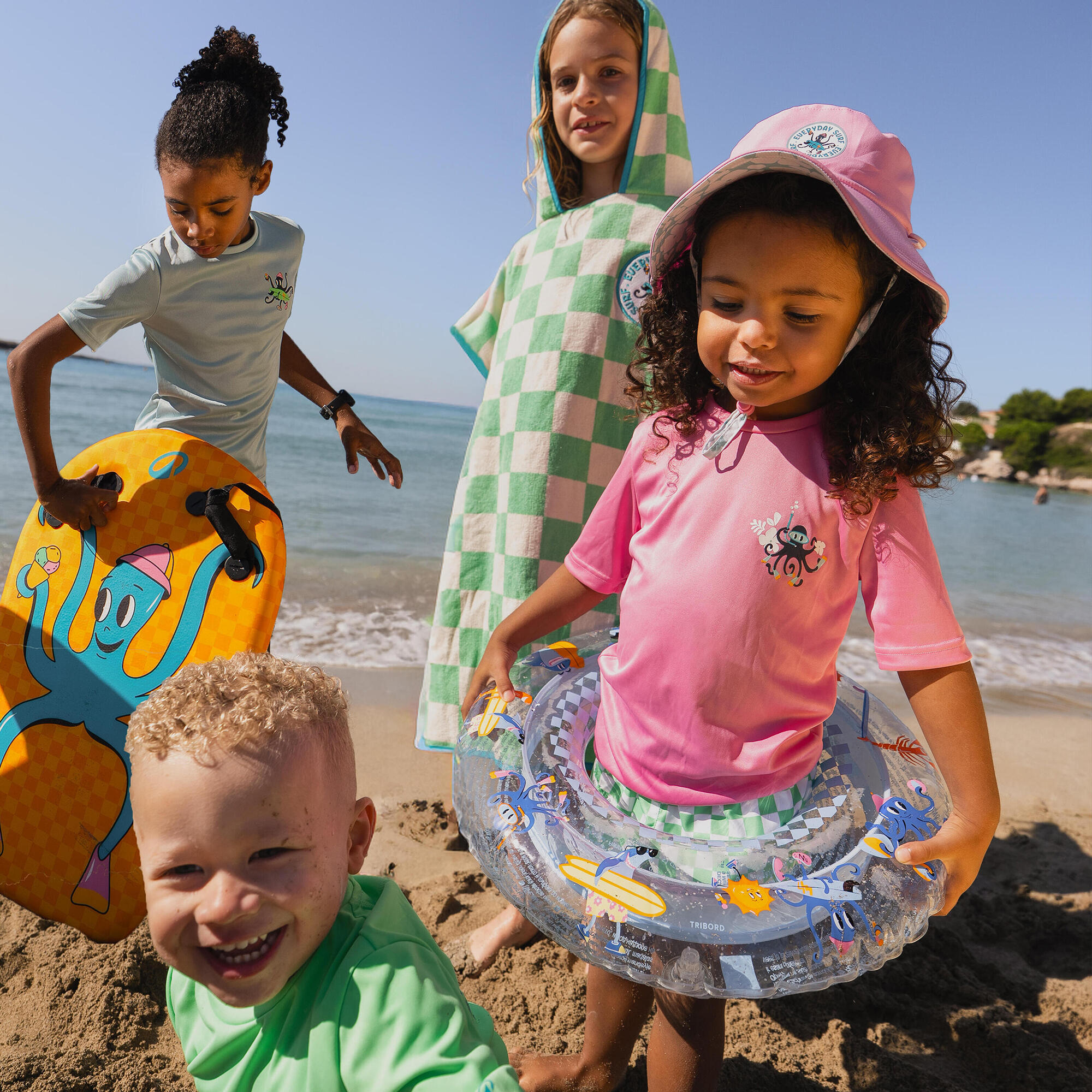 Planche de surf horizontal avec poignées enfant, Bodyatu Pulpy Âge 4-8 ans 2/3