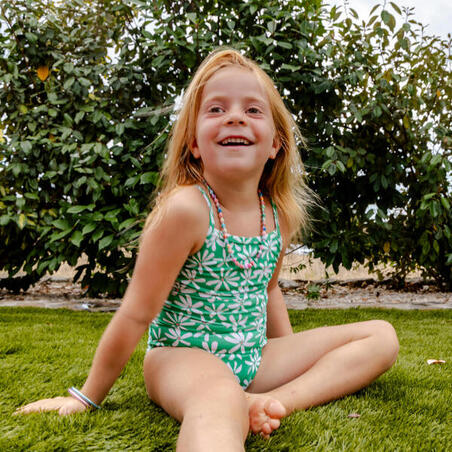 Купальник суцільний Madina для плавання для дівчат зелений
