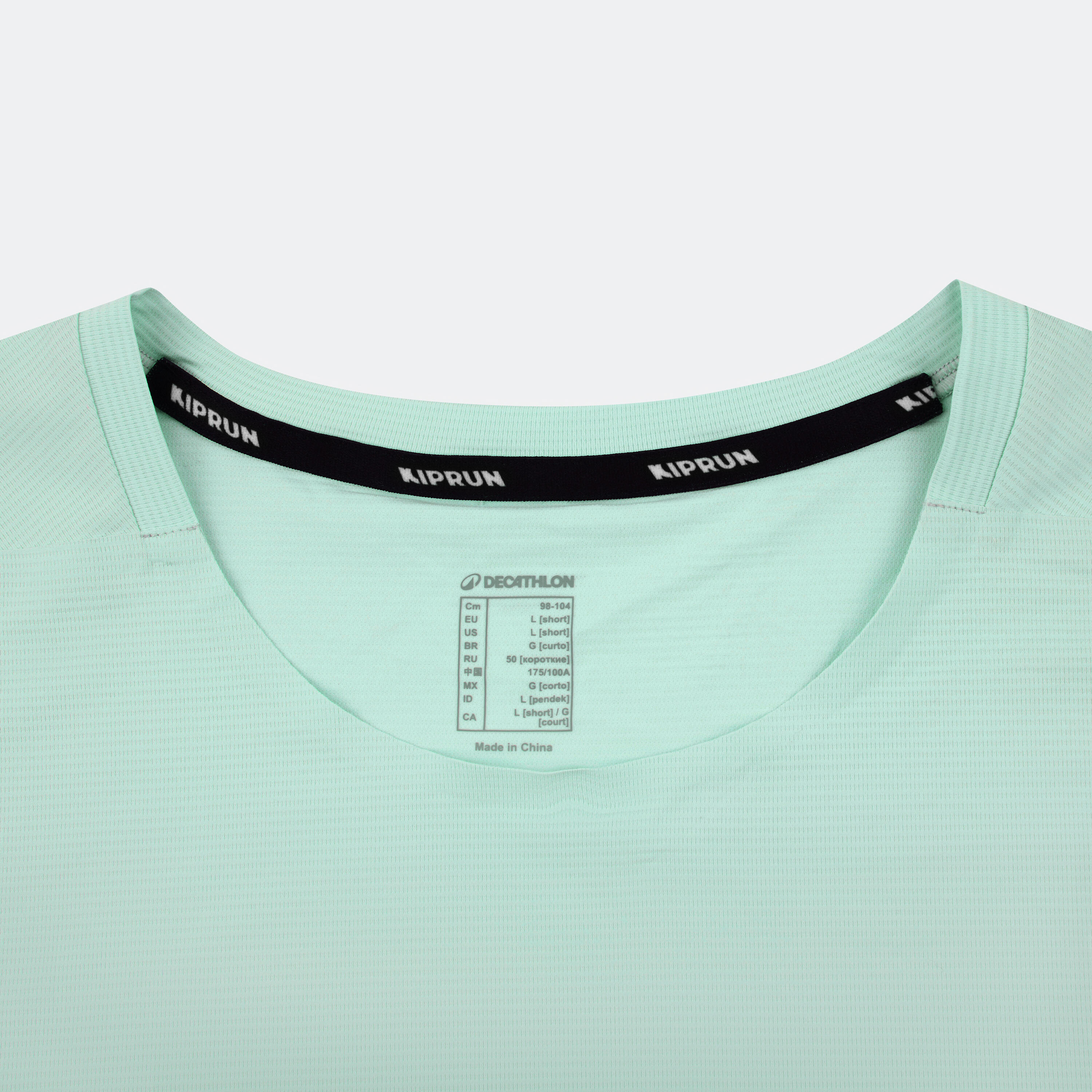 Maglia running uomo RUN 500 DRY 6/14