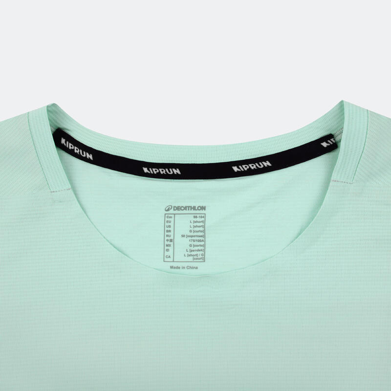 Tricou respirant Alergare Kiprun run 500 dry Bărbați
