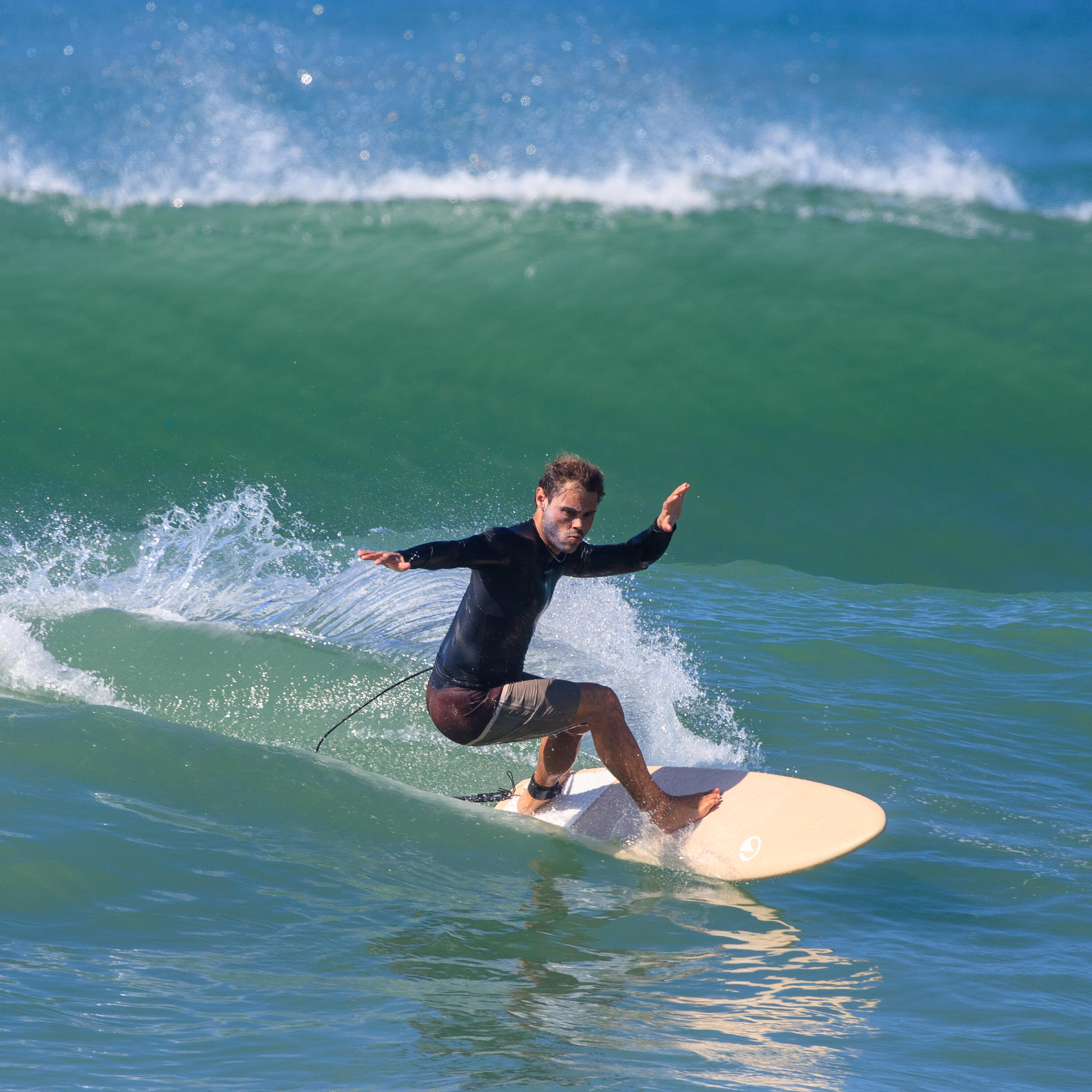 Soft-Shortboard 5'6, 500 Soft Rad beige 12/12