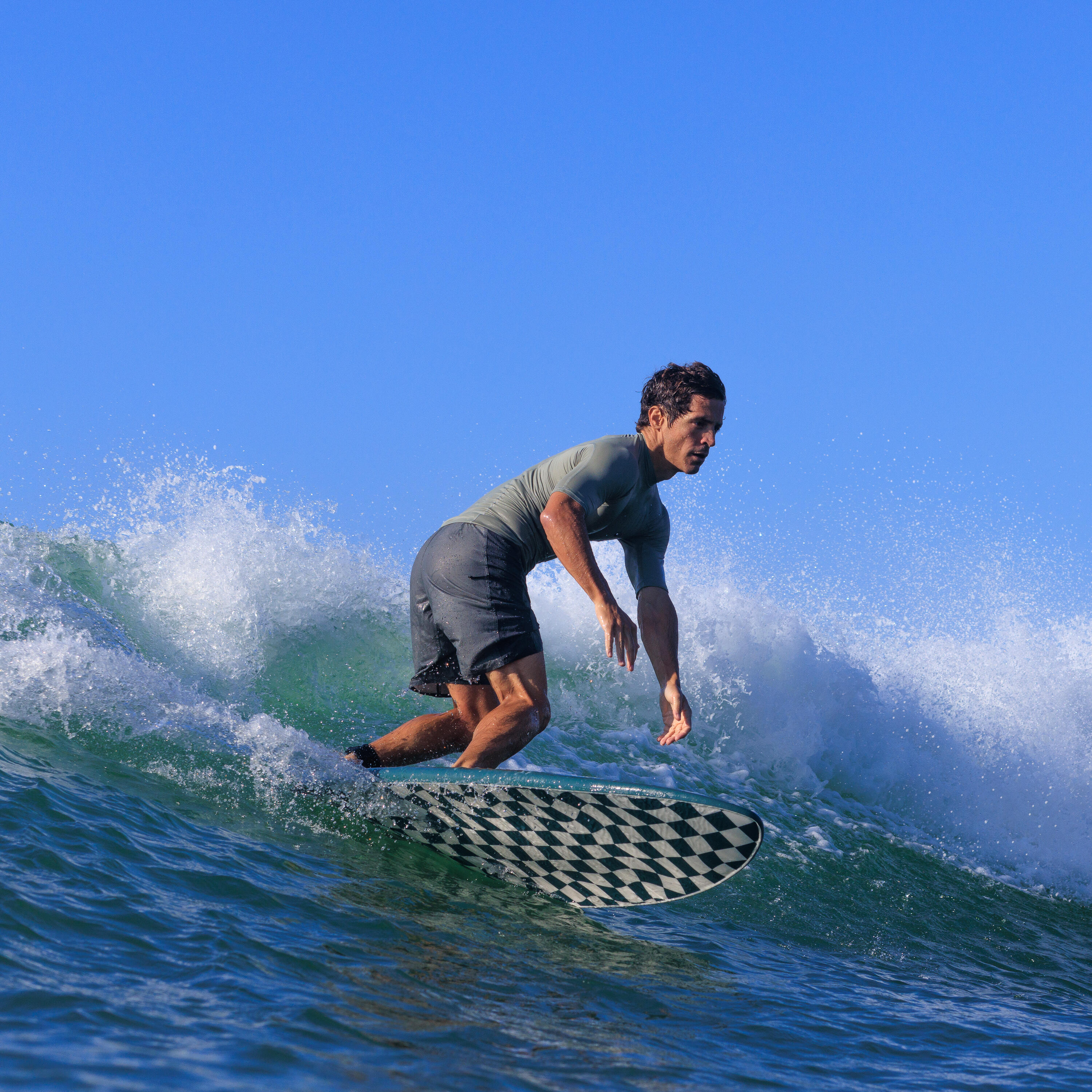 Tabla Shortboard Surf 500 Soft Rad Verde Pino 6'2 Espuma | Decathlon Tabla Shortboard Surf 500 Soft Rad Verde Pino 6'2 Espuma | Decathlon