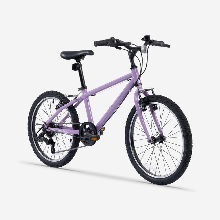 Kids 24-inch Riverside 500 bike in purple