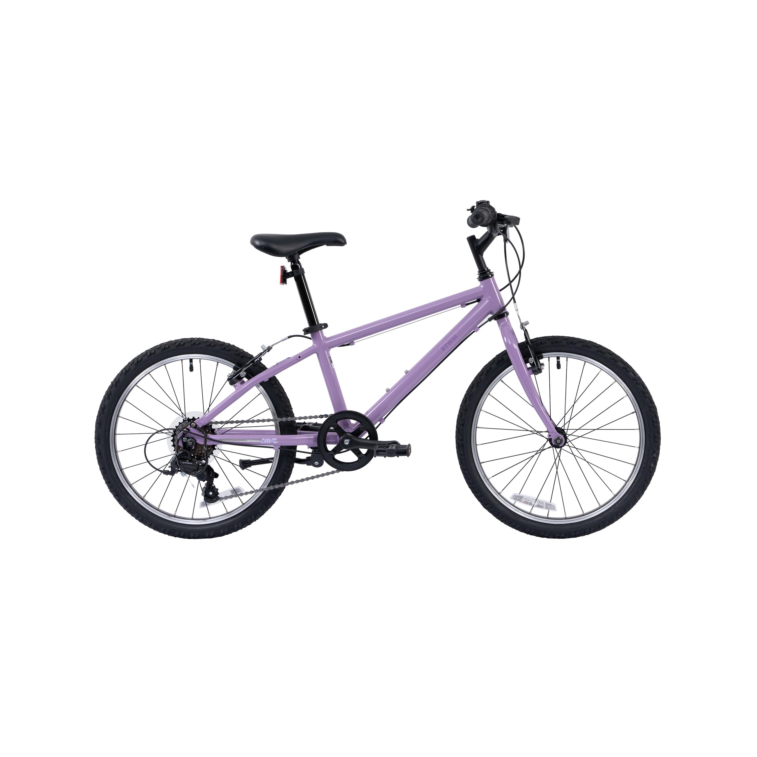 Kids Hybrid Bike 24 Inch 500 - Purple