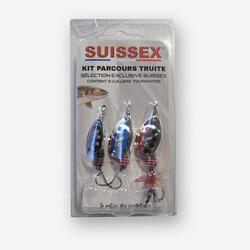 Kit Cuillers tournantes Spécial Truite