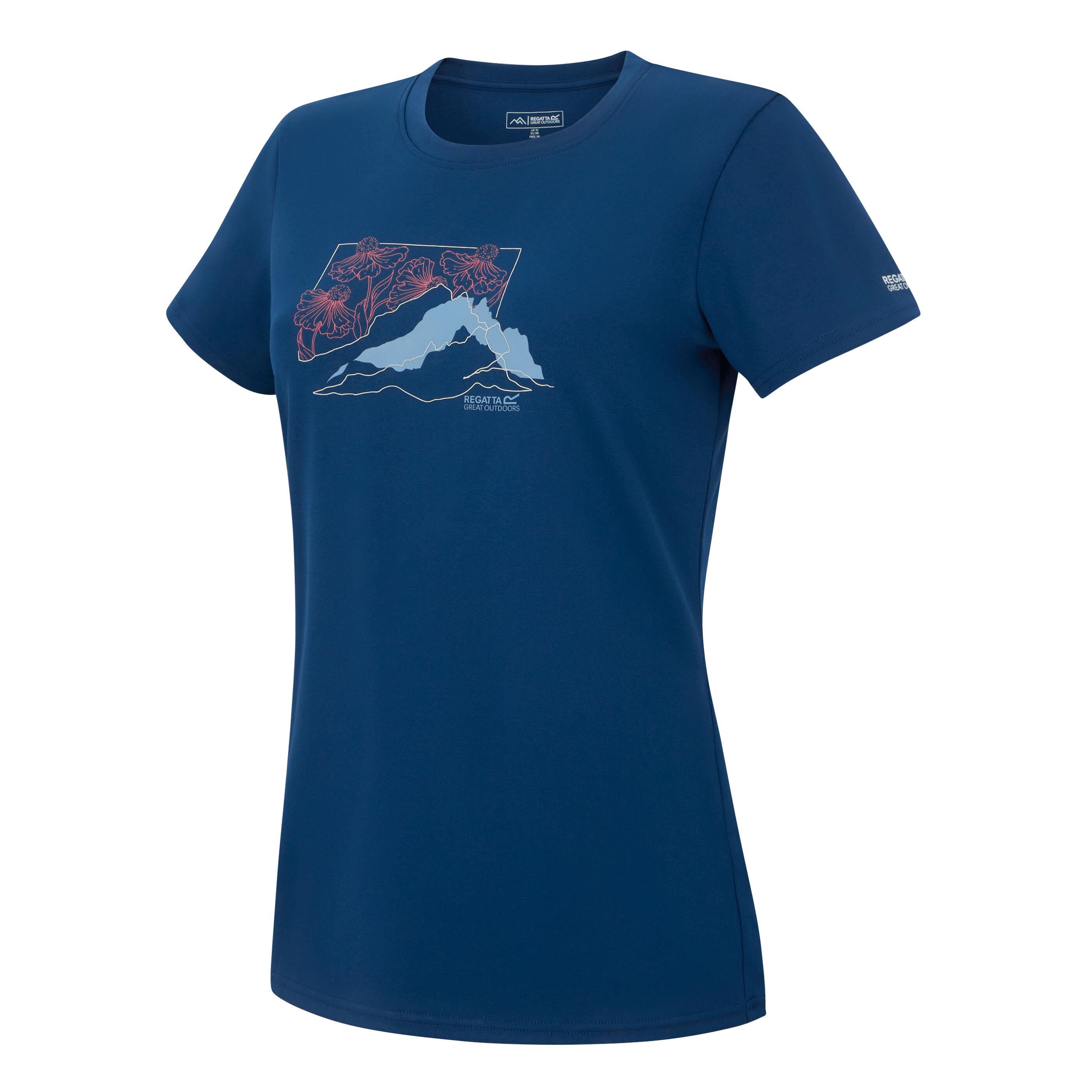 *FR T-SHIRT FINGAL Bleu F 3/3