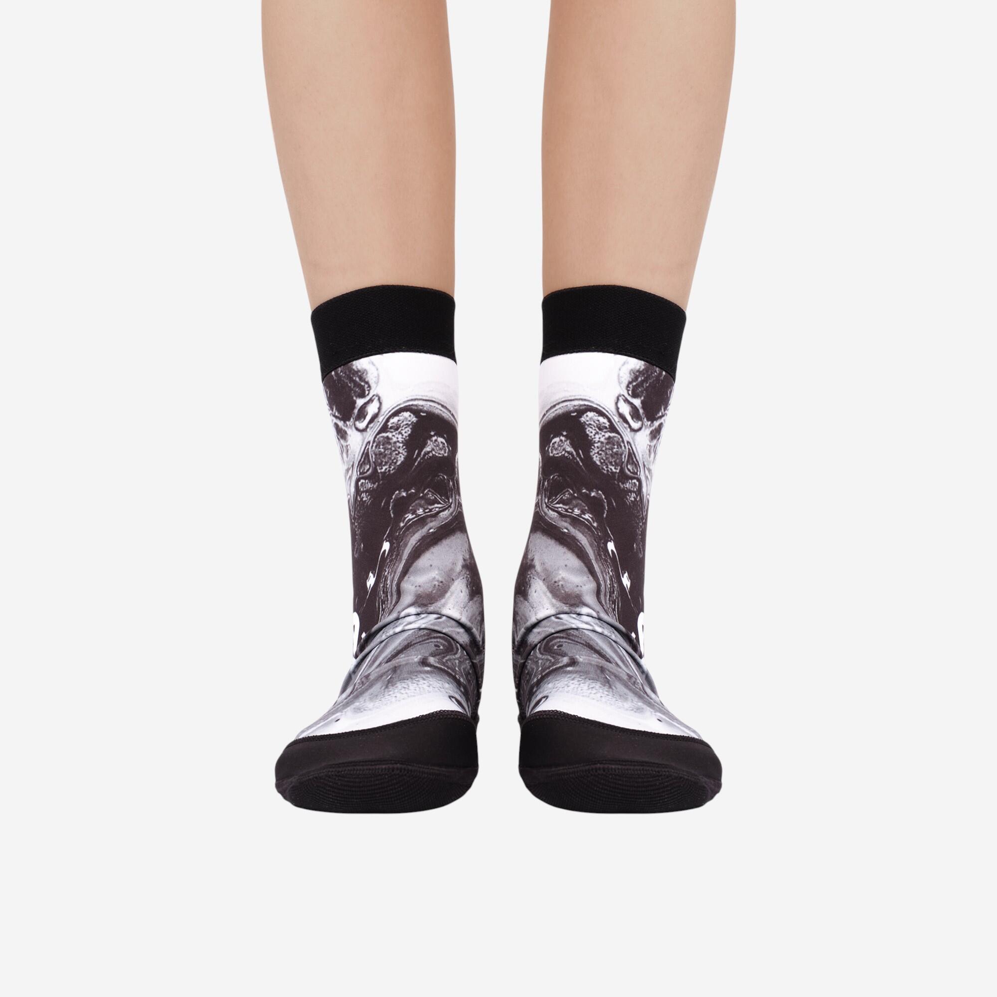 Chaussettes de beach volley Adulte - STAR by GL Sandsocks noir 5/6