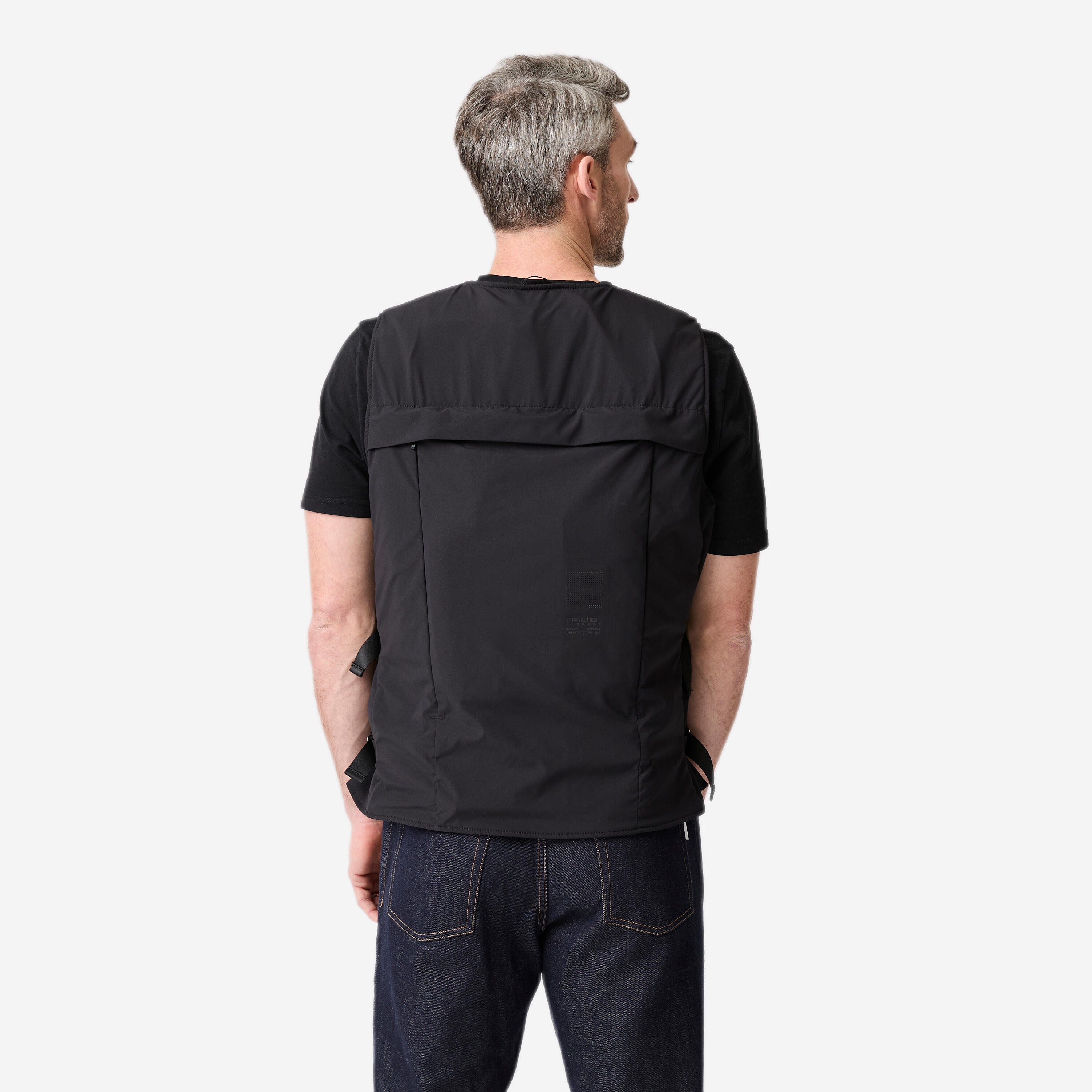 Colete Airbag Eletrónico para Bicicleta e Trotinete Adulto Preto 4/11